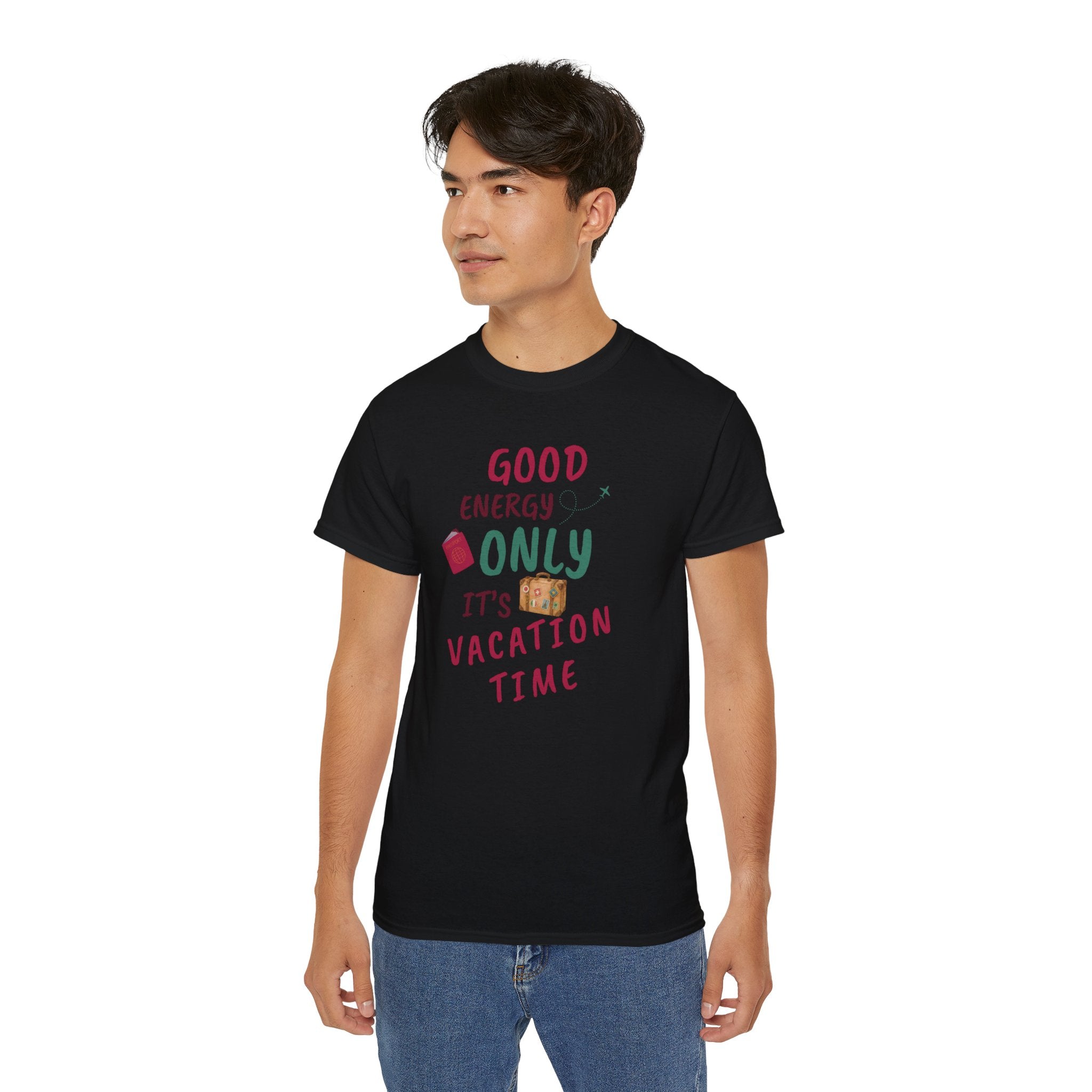 Good Energy Only – Vacation Time T-Shirt