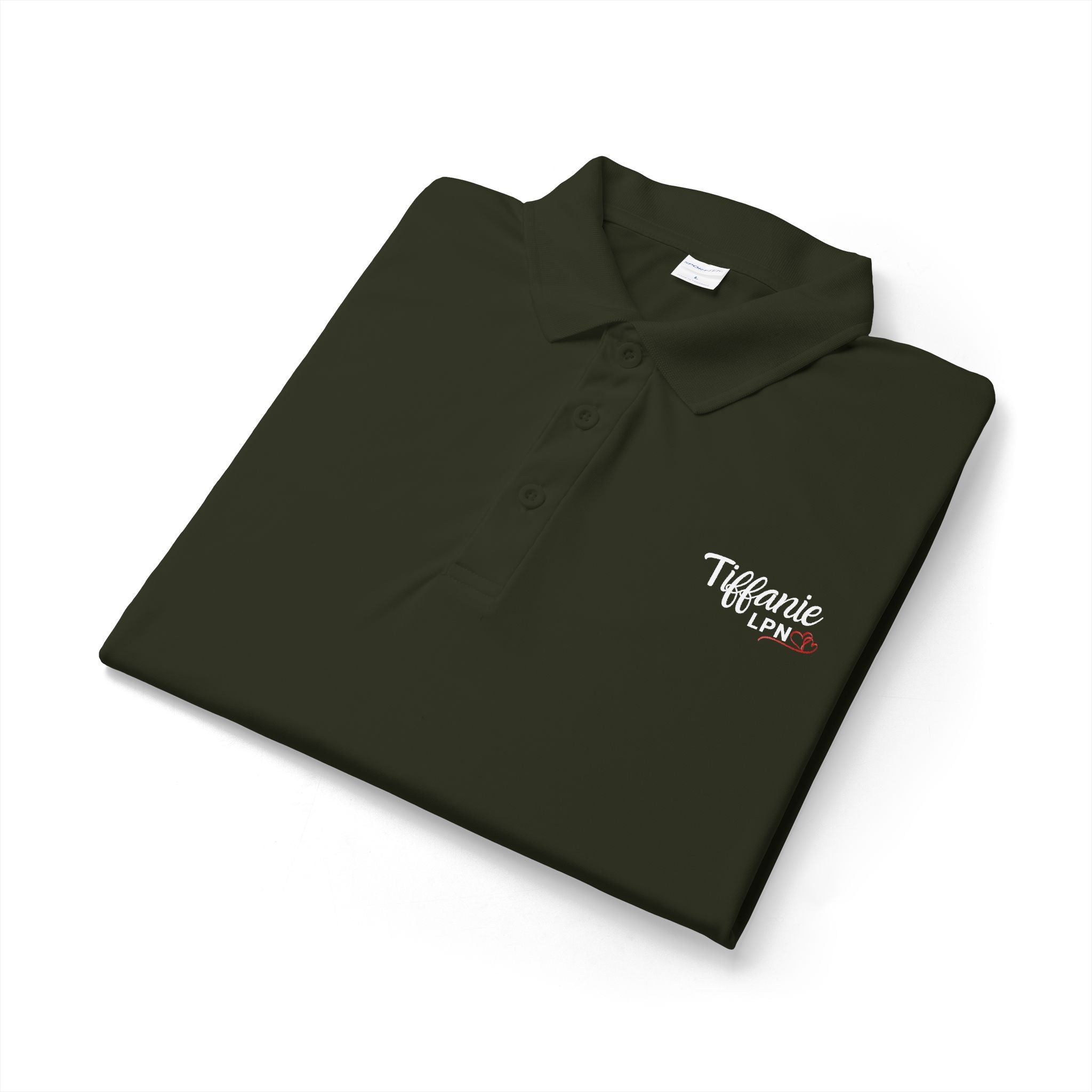 LPN Embroidered Polo Shirt - Professional Medical Nurse Uniform