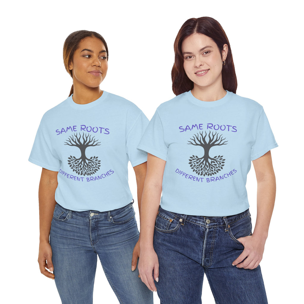 Different But Always Family T-Shirt — Matching Family Quote Tee