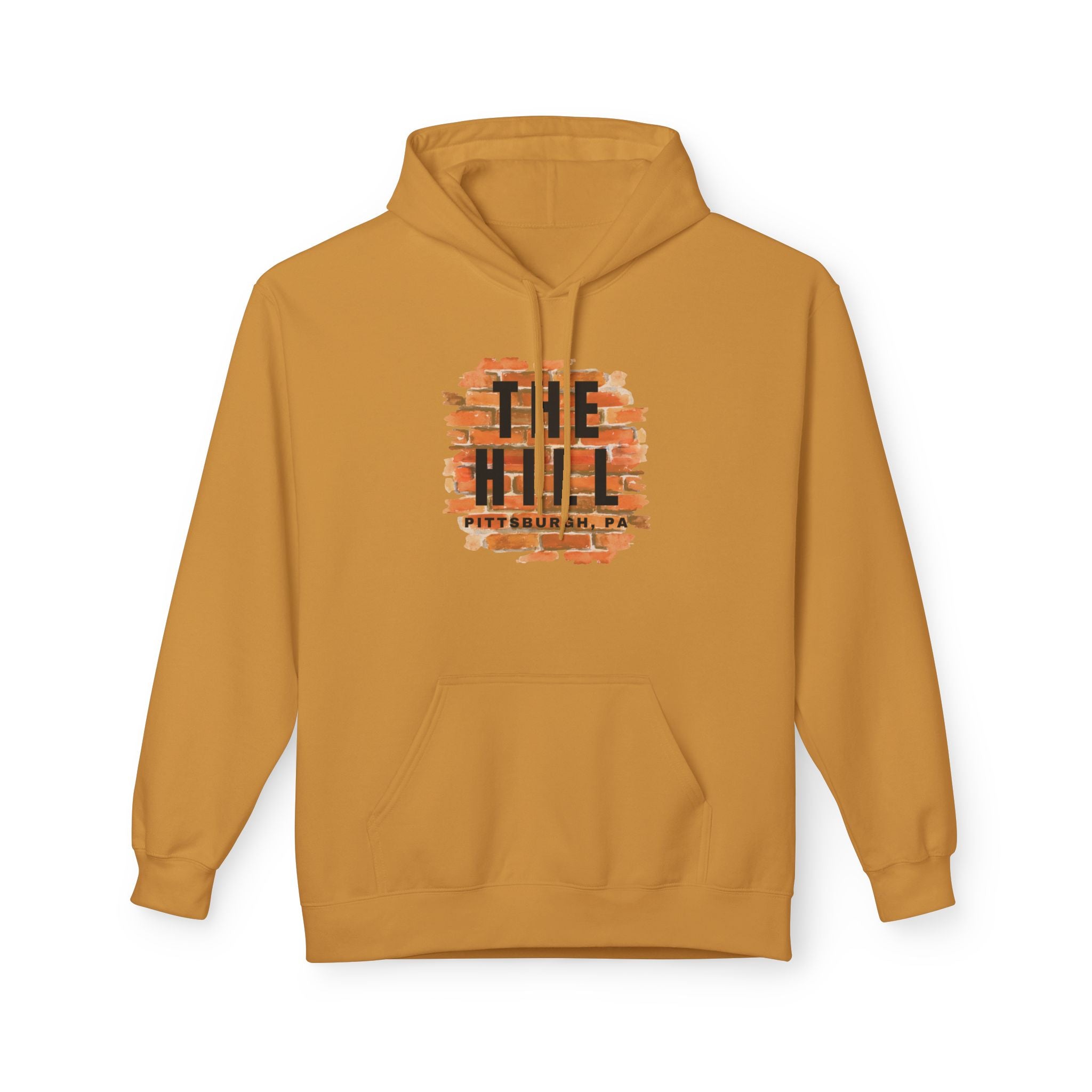 The Hill Brick Wall Hoodie – Retro 'Da Hill' Graphic Pullover