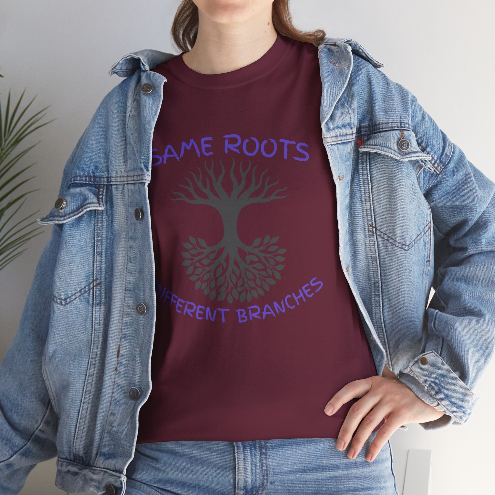 Different But Always Family T-Shirt — Matching Family Quote Tee