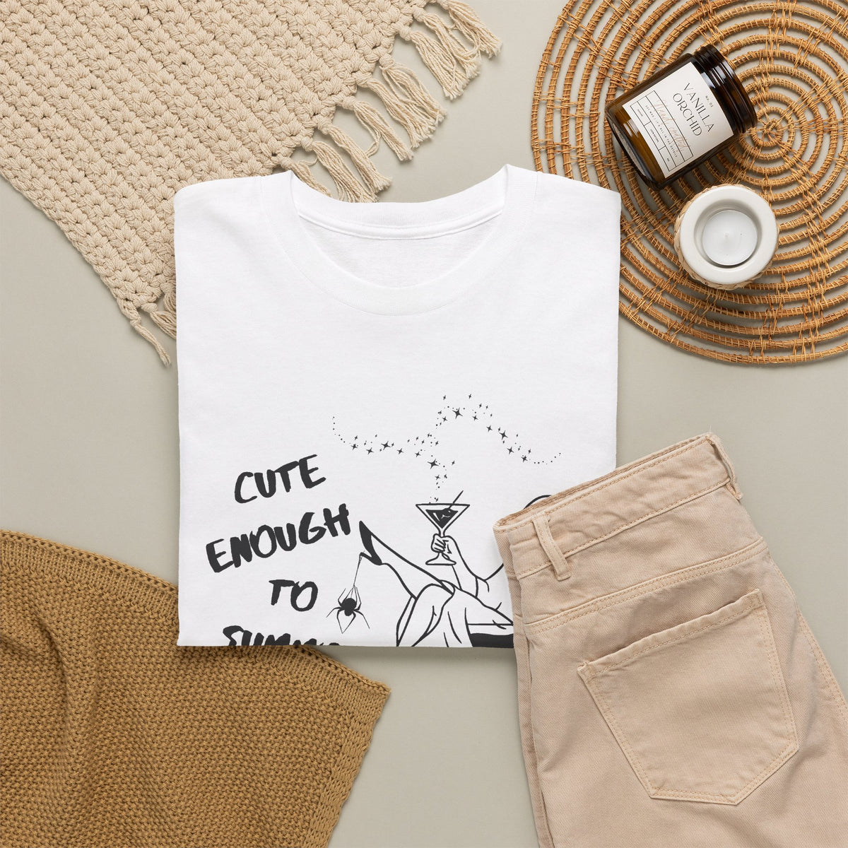 Cute Enough to Summon Something T-Shirt