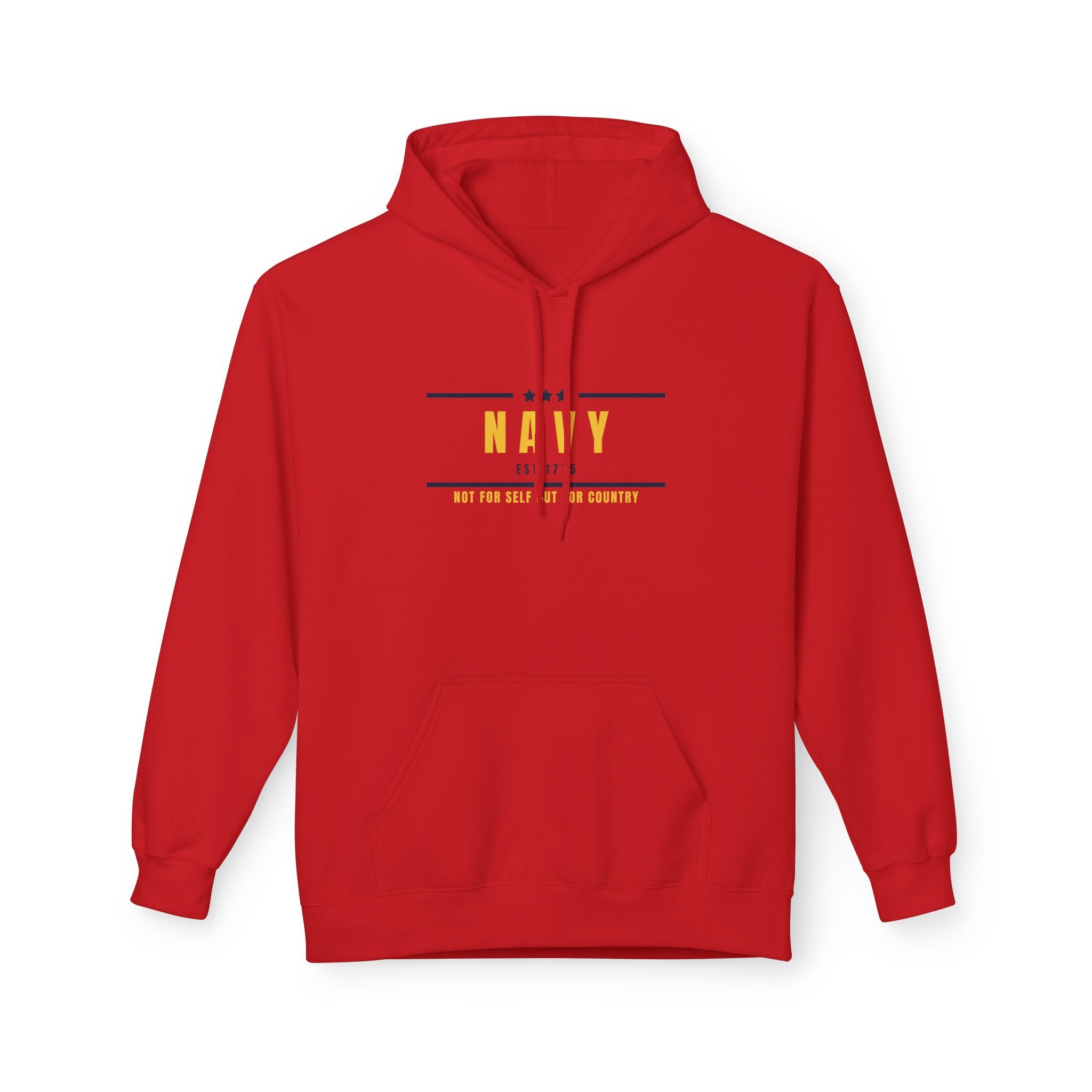 Navy Est. Hoodie — Military Pride Pullover