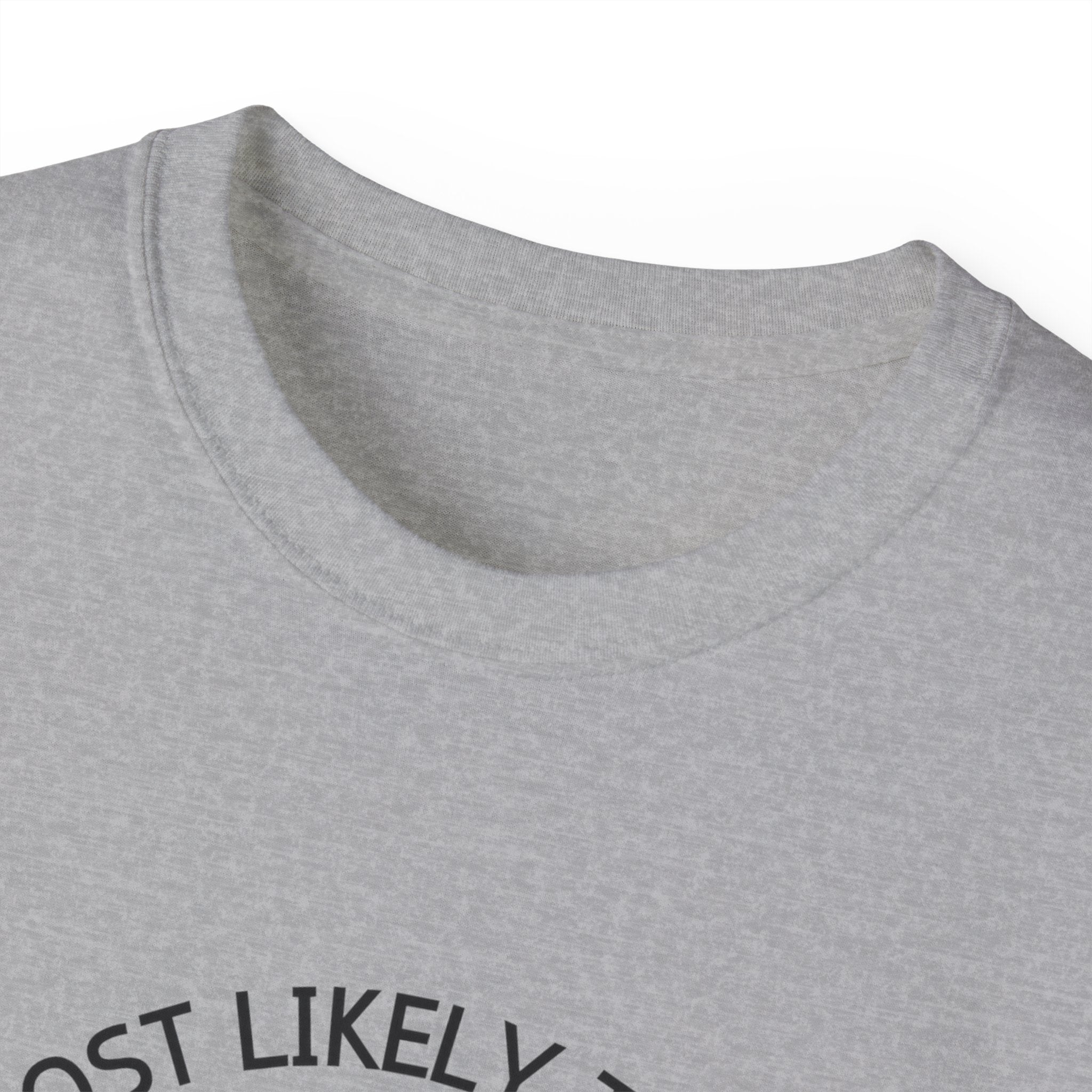 Funny Holiday T-Shirt - 'Most Likely to Be Nice Until Proven Naughty'