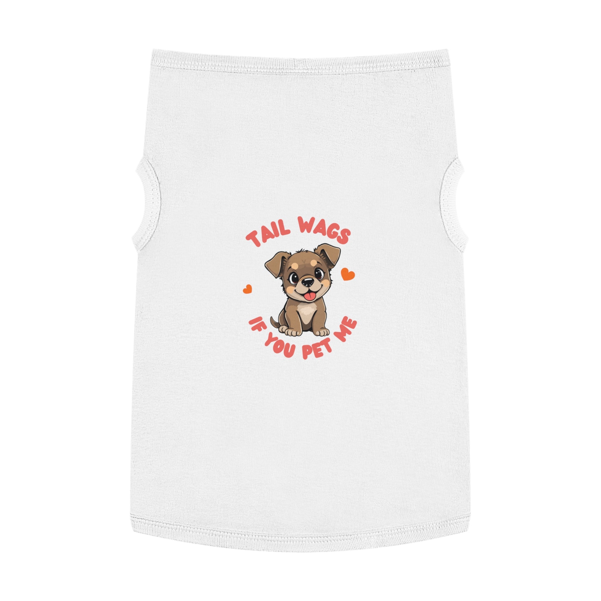 "Tail Wags...pet me" Pet Tank Top