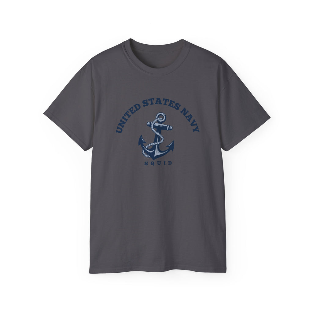 United States Navy Anchor Tee — "Squid" Graphic Cotton T-Shirt