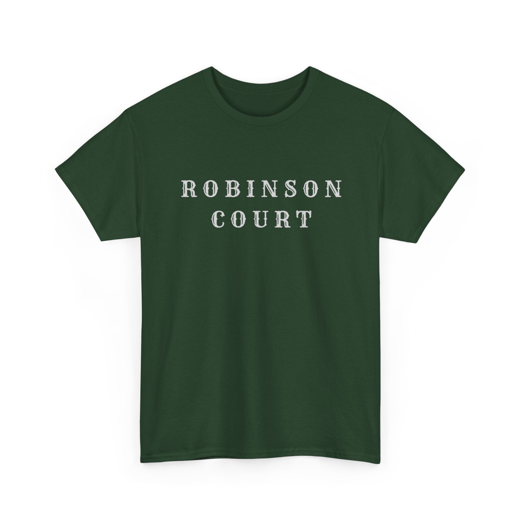 Robinson Court T-Shirt — Vintage College Style Tee