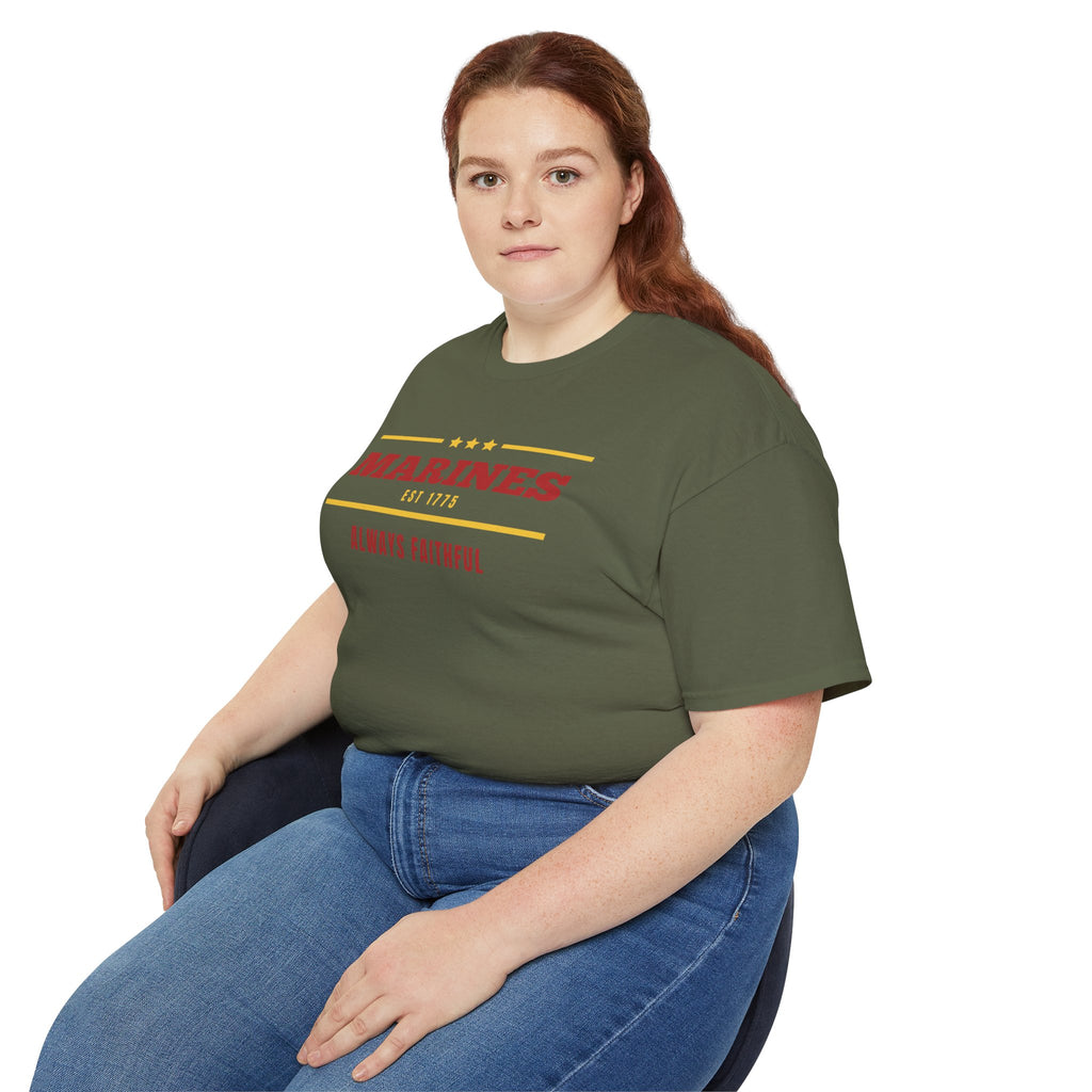 Marines "Always Faithful" Cotton Tee