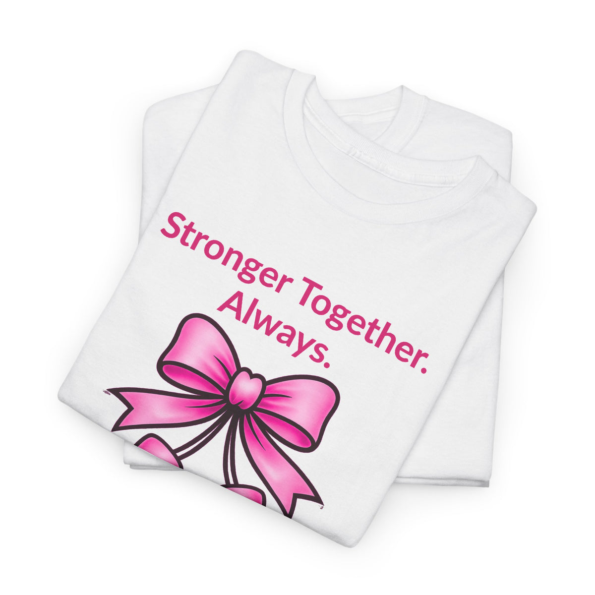 T-Shirt — "Tough Tittie Committee" Breast Cancer Support Tee (Stronger Together)