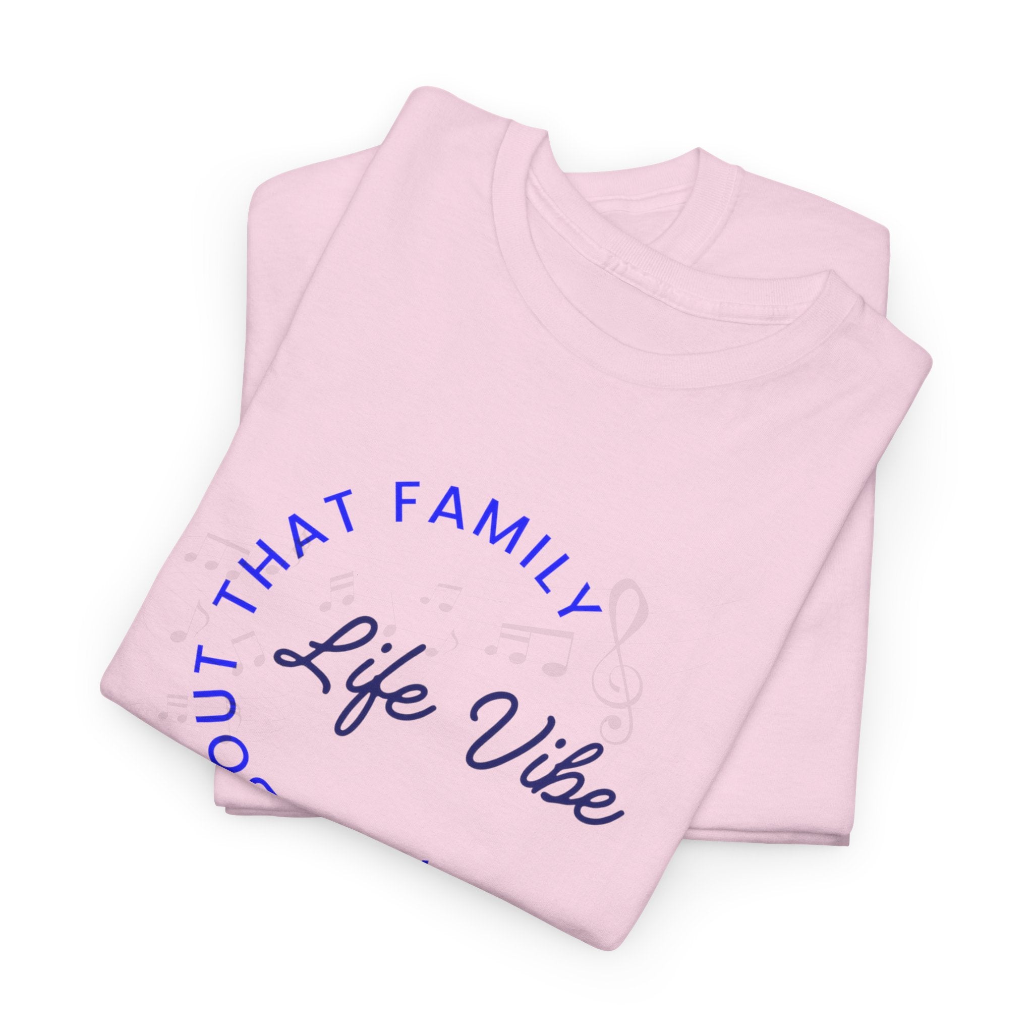 "All About My Family" Life Vibe T-Shirt —Minimal Circle Graphic Tee