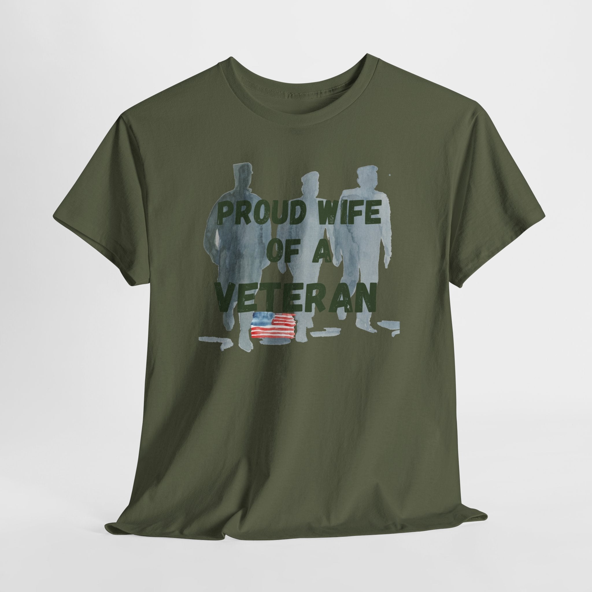 Veteran Wife T-Shirt — Proud Military Spouse Tee