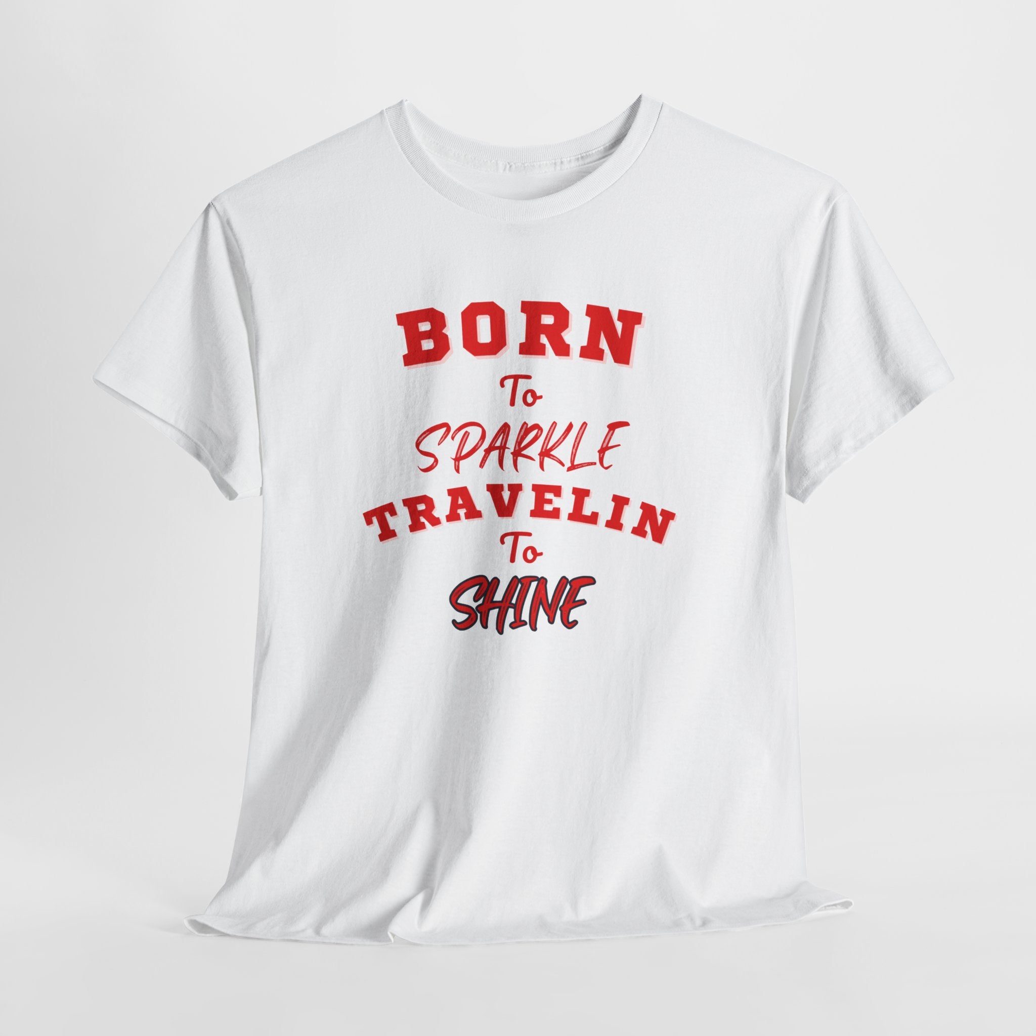 Traveling and shining T‑Shirt — Adventure Graphic Tee