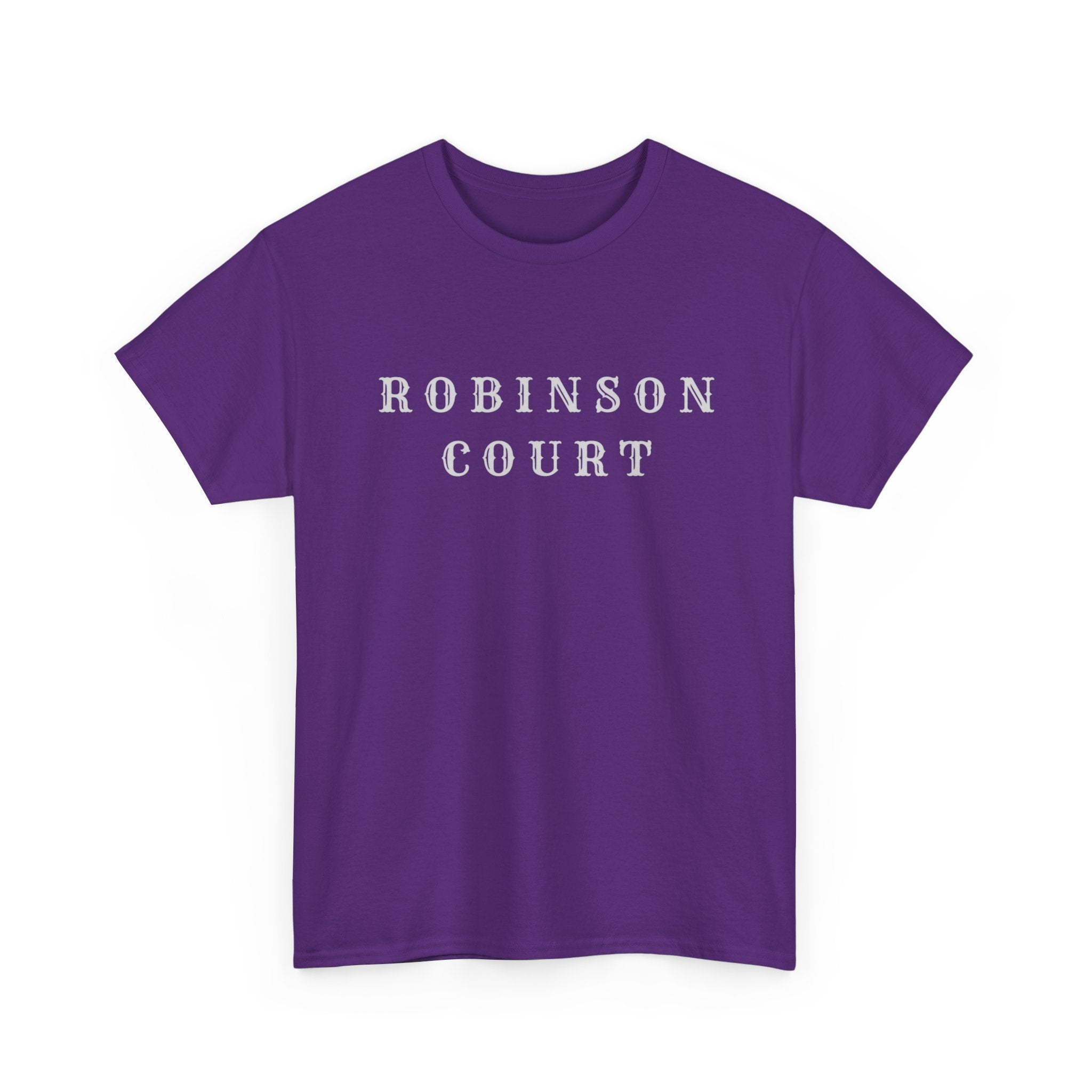 Robinson Court T-Shirt — Vintage College Style Tee