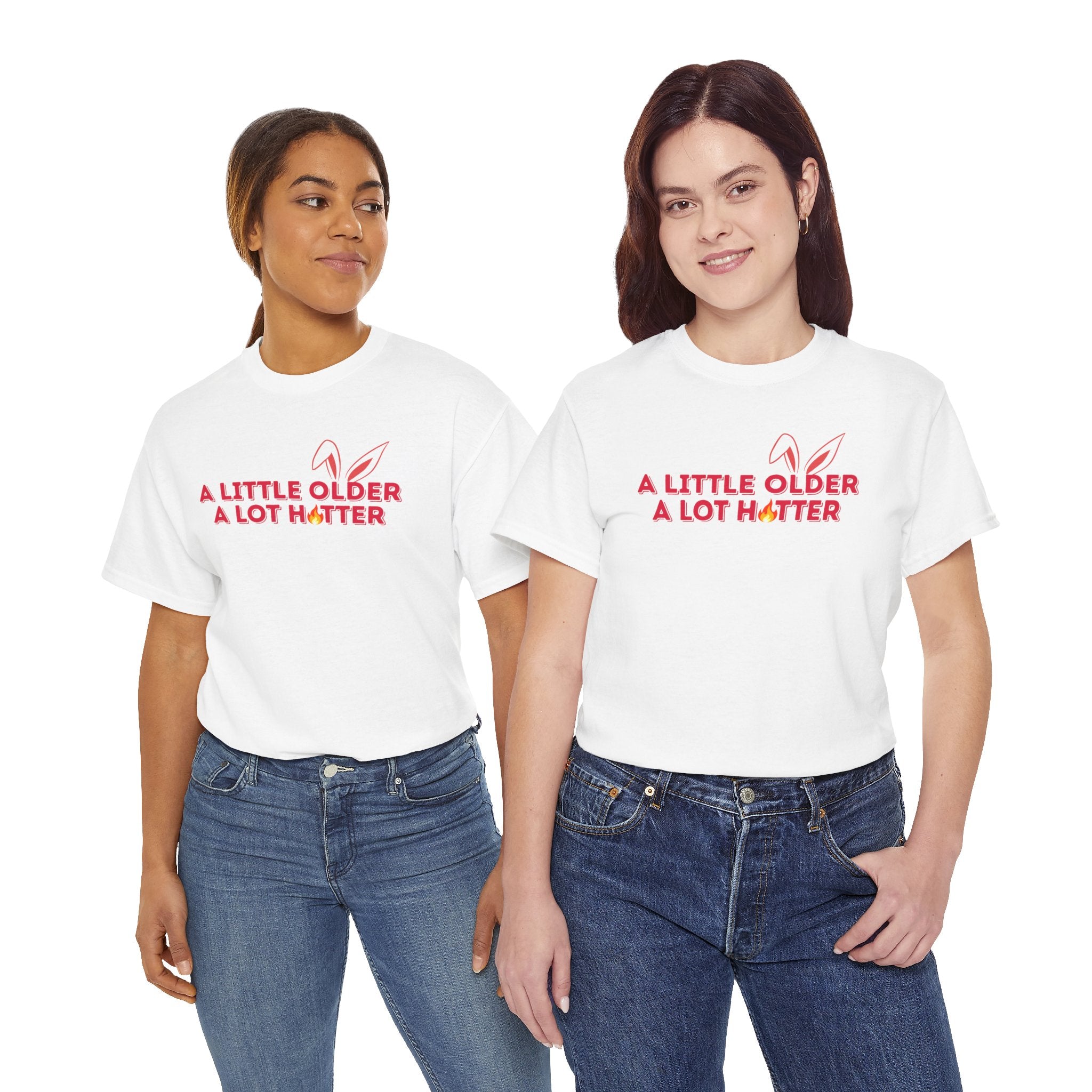 Getting Older & Still Hot T-Shirt — Funny Aging Tee