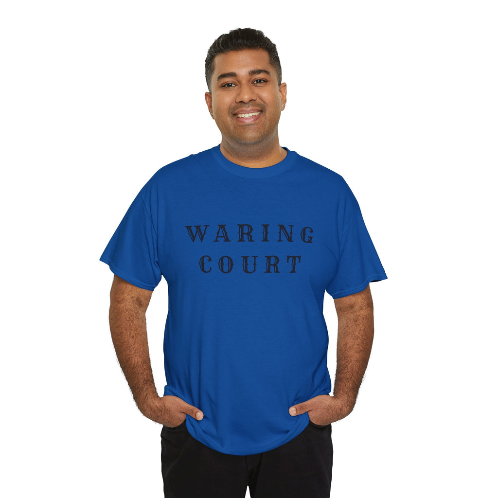 Waring Court Vintage Lettering T‑Shirt