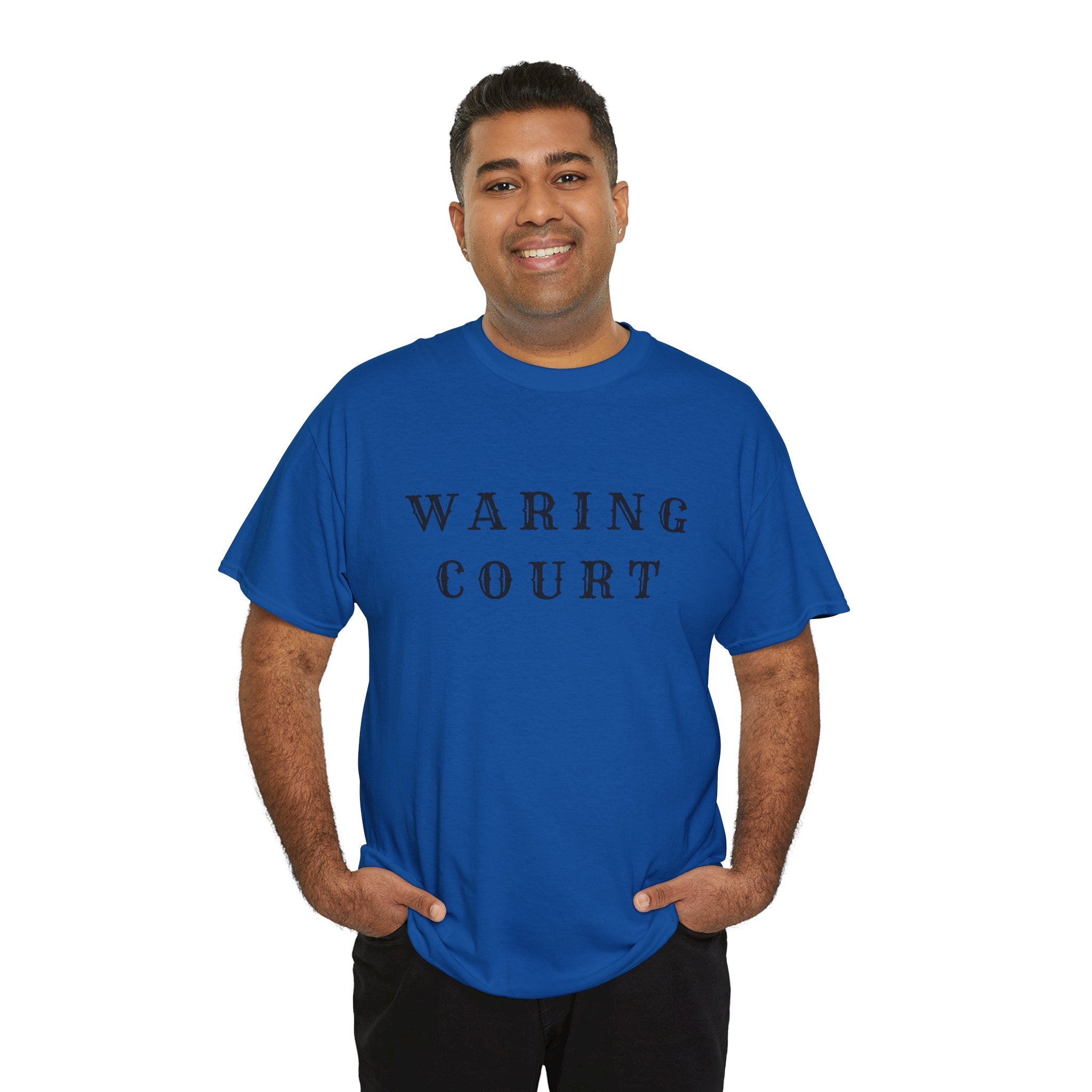 Waring Court Vintage Lettering T‑Shirt
