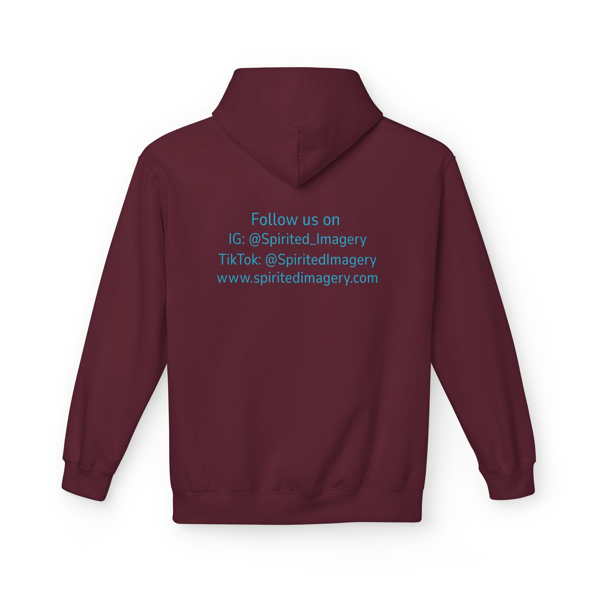 Spirited Imagery Logo Hoodie — Branded Social Media Promo Pullover