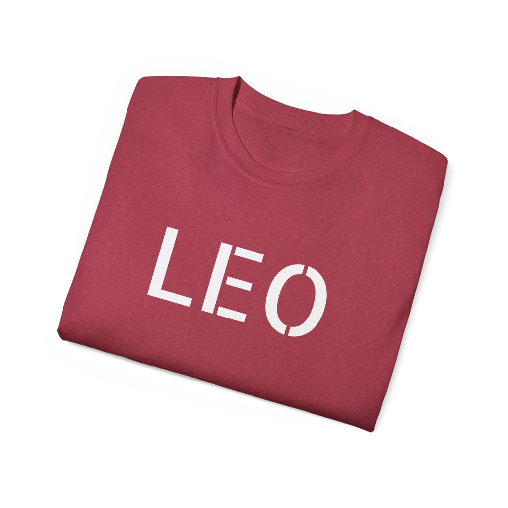 Leo Zodiac Unisex Ultra Cotton Tee - Astrology Gifts for Birthday or Everyday Wear