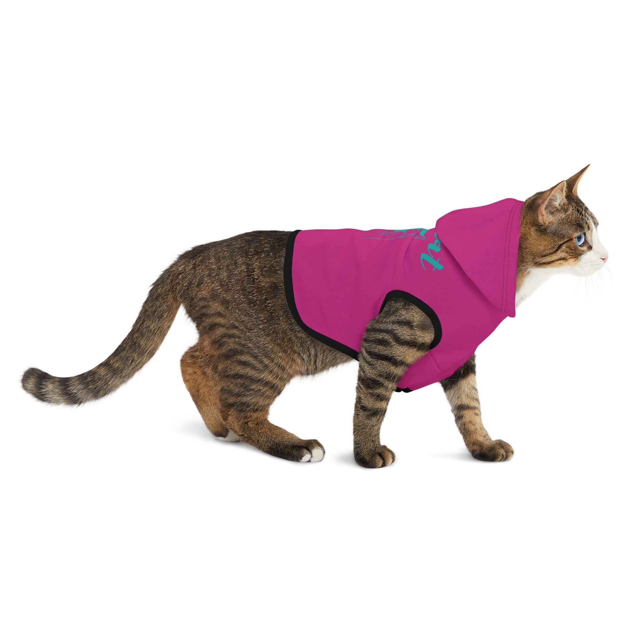 Cool Cat Pet Hoodie – Pink Cat Hoodie for Stylish Cats