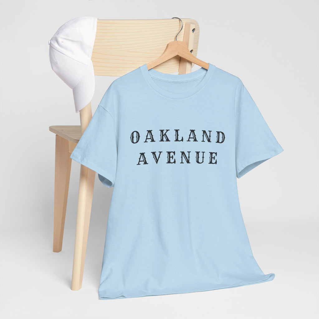 Oakland Avenue Throwback Tee — Minimal Streetwear Graphic T-Shirt