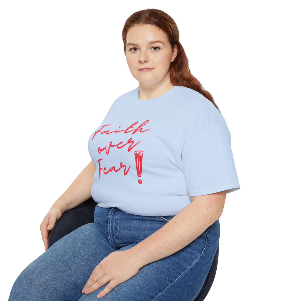 Faith Over Fear T‑Shirt — Inspirational Christian Tee