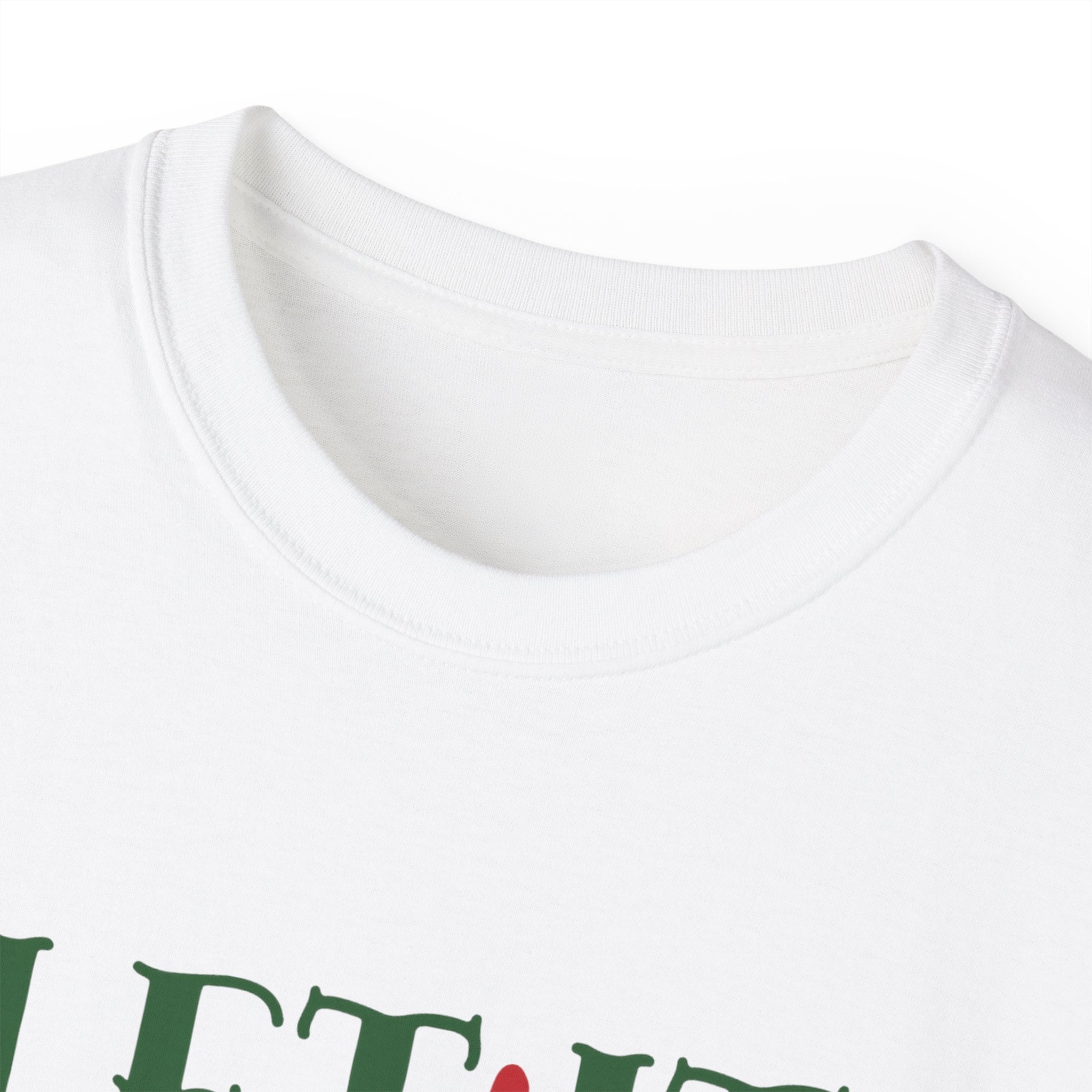 Festive Unisex Ultra Cotton Tee - 'Let It Snow Somewhere Else' Holiday Shirt