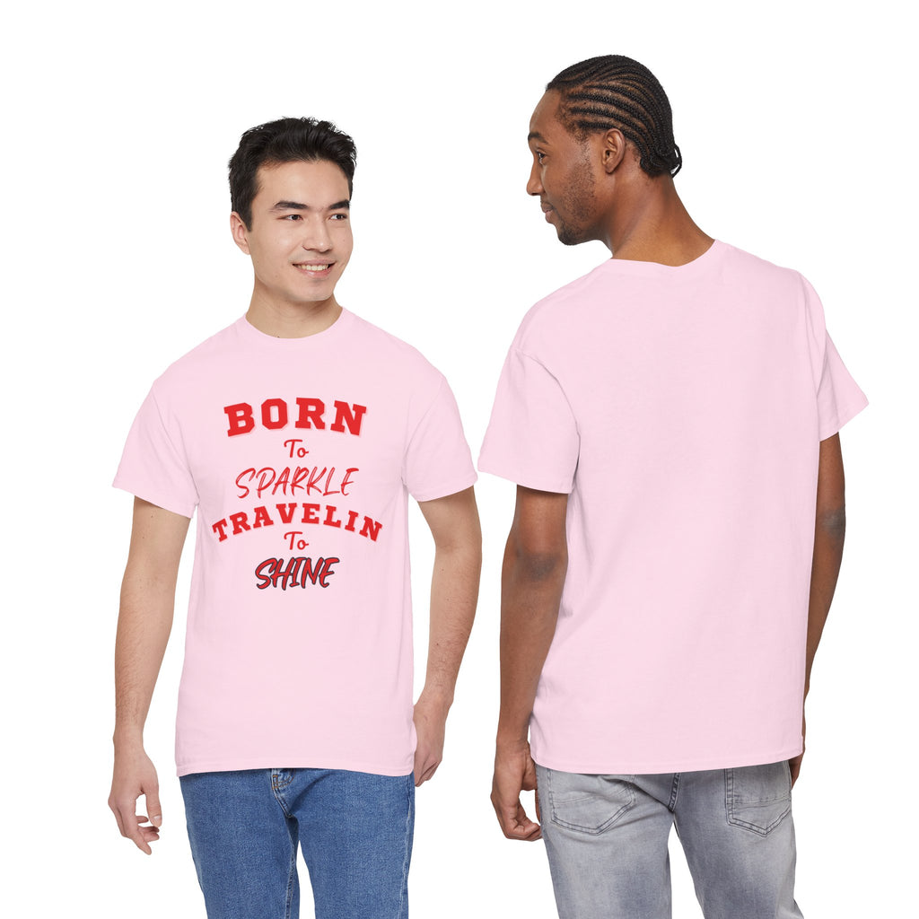Traveling and shining T‑Shirt — Adventure Graphic Tee