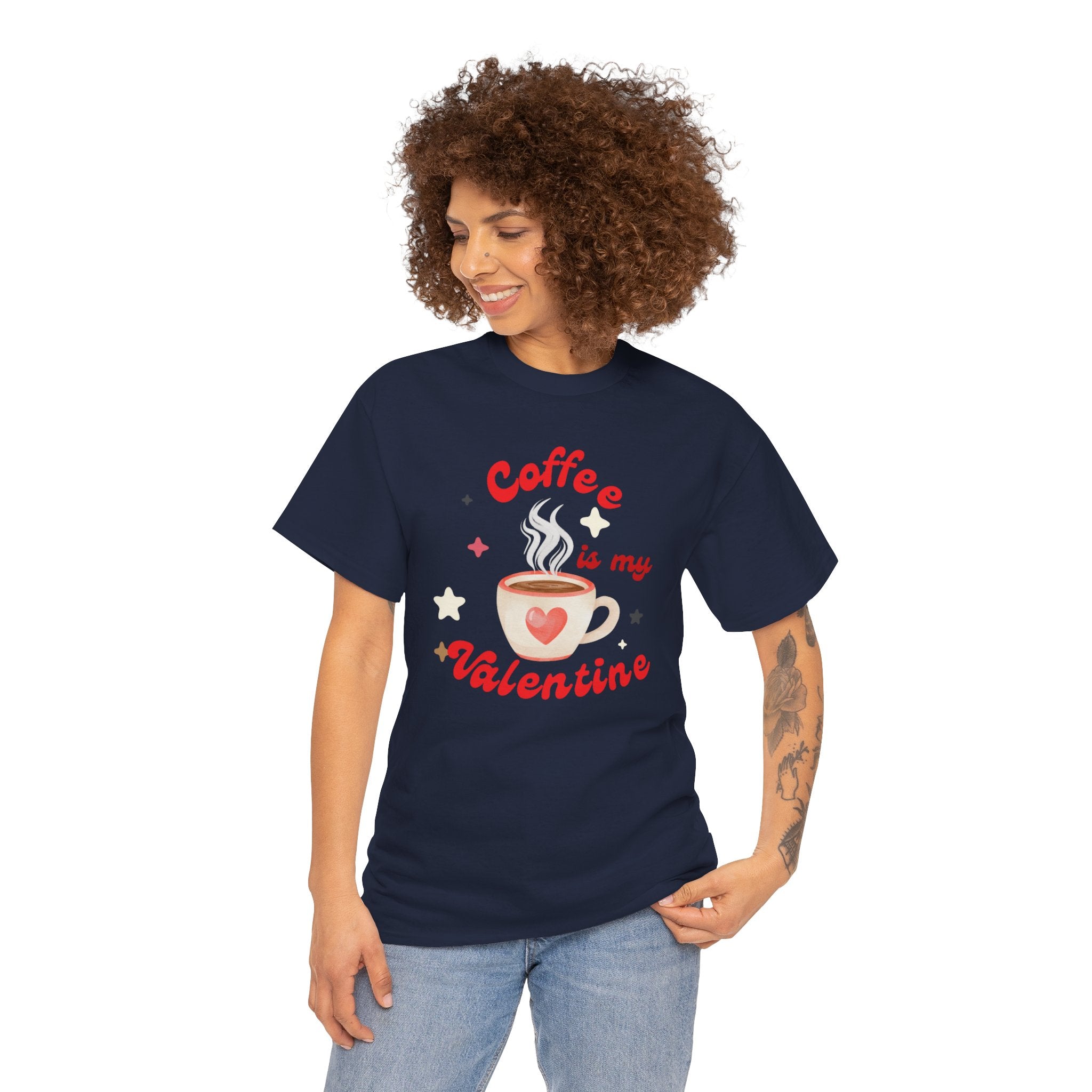 Coffee Is My Valentine Tee — Cute Valentine’s Day Coffee Shirt