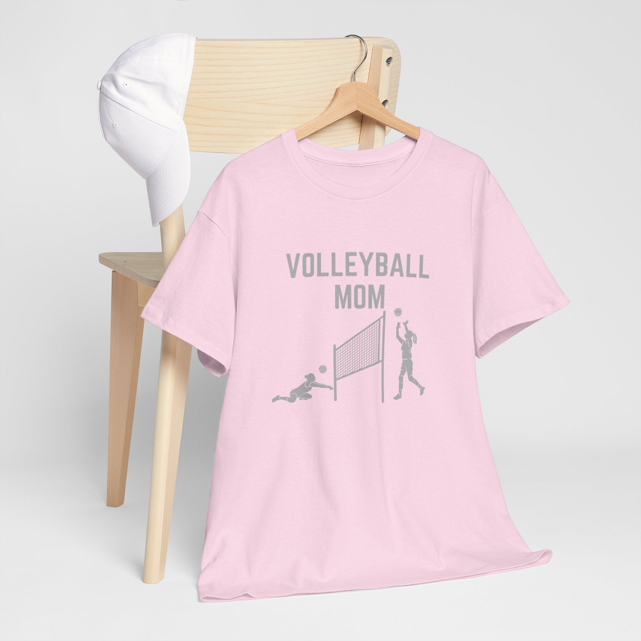 Volleyball Mom T-Shirt — Graphic Volleyball Mom Tee for Game Day