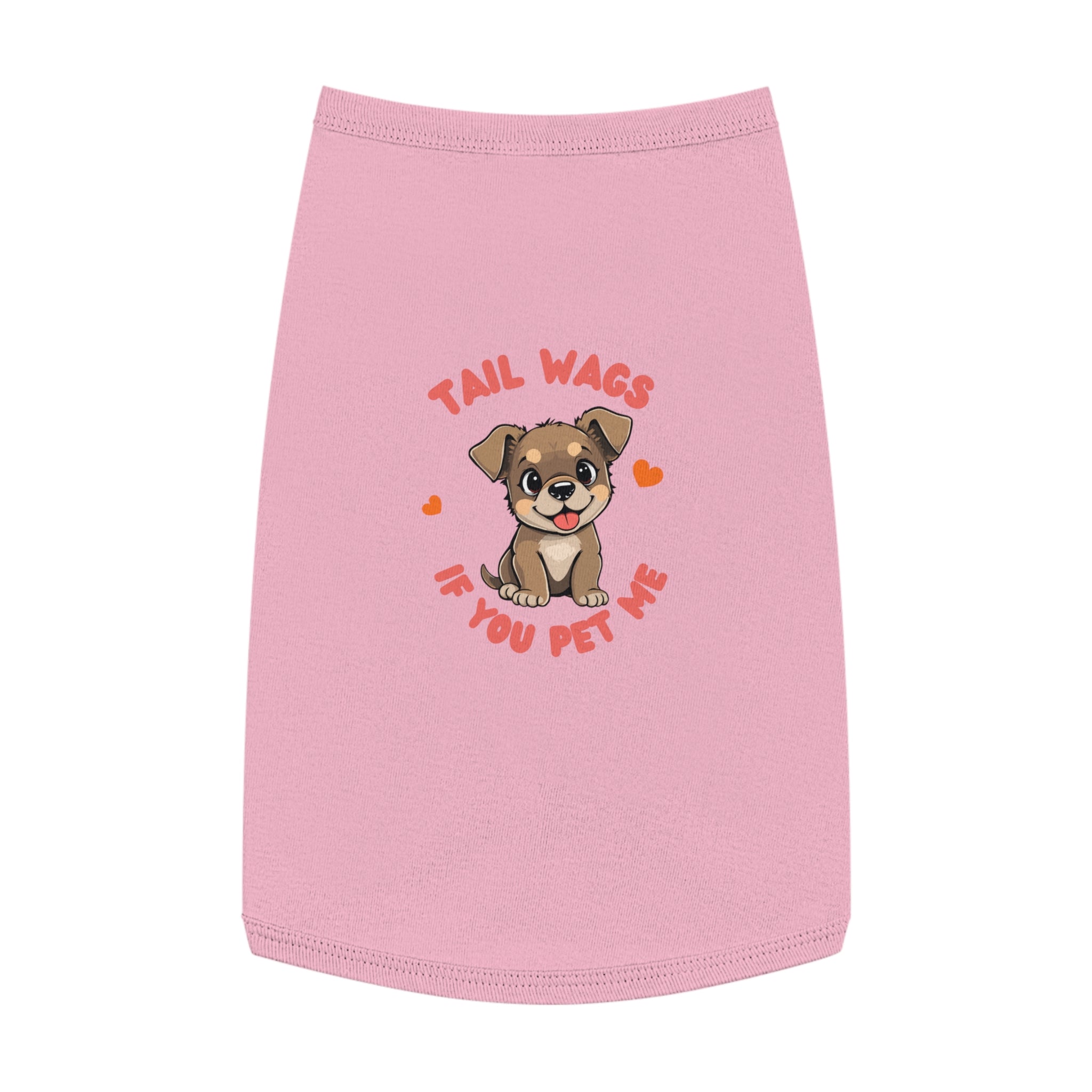 "Tail Wags...pet me" Pet Tank Top