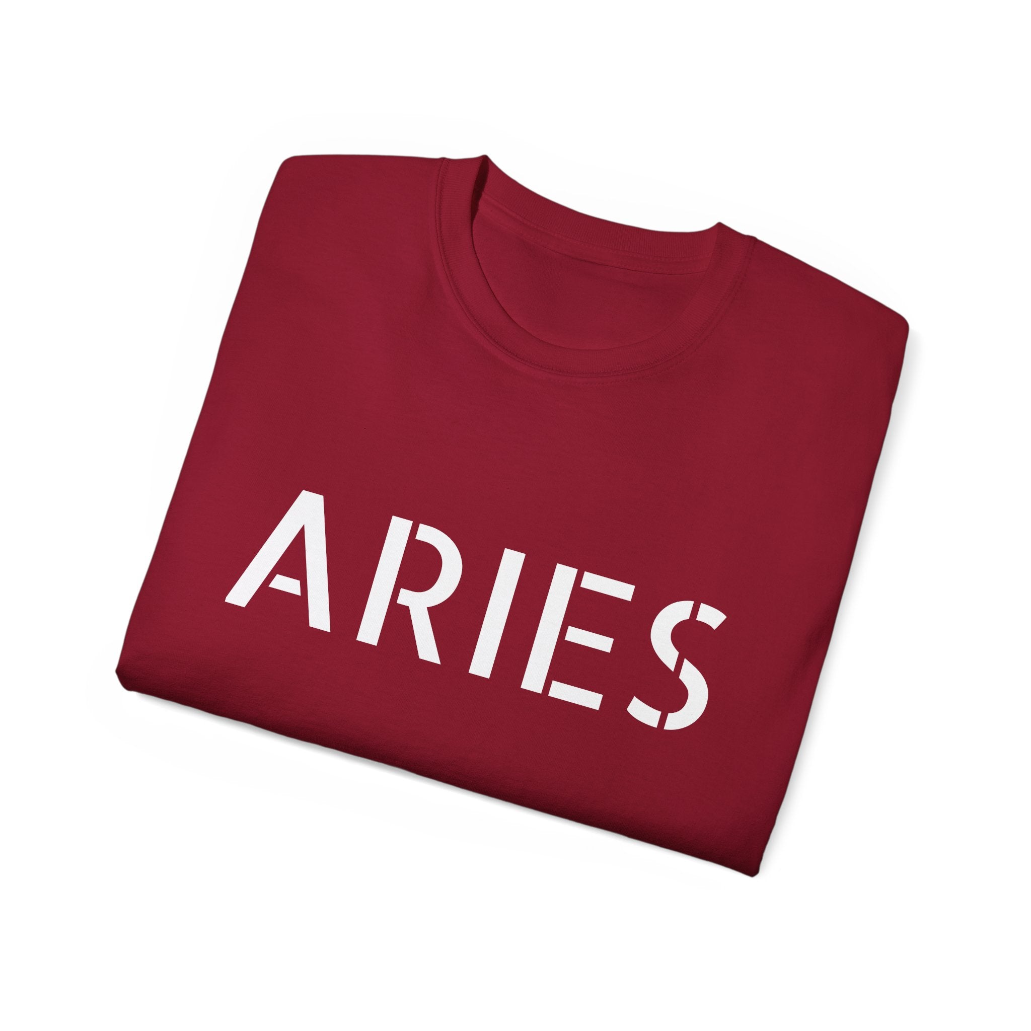 Aries Zodiac Unisex Ultra Cotton Tee - Astrology Apparel