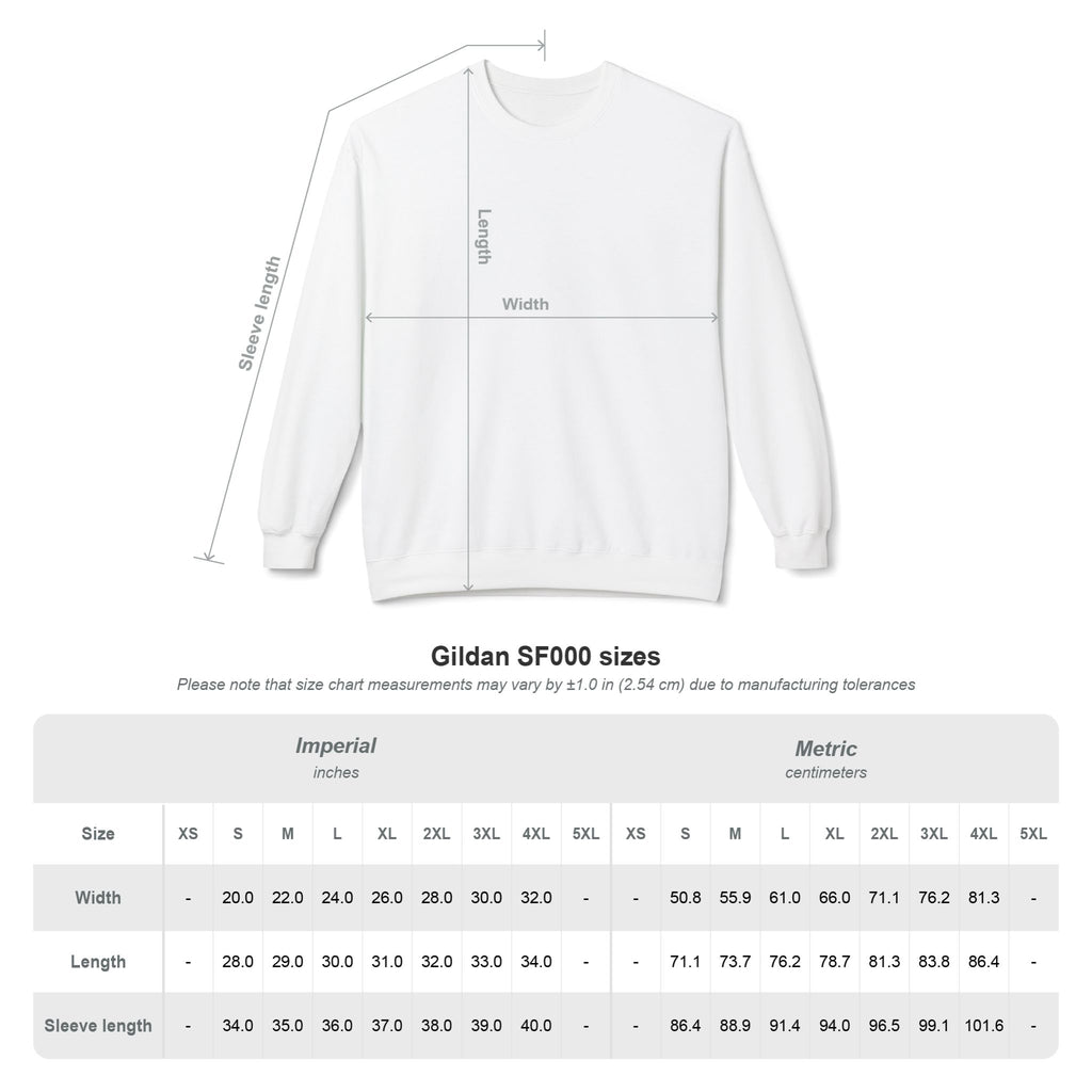 "Strength" Crewneck Sweatshirt — Minimal Inspirational Pullover