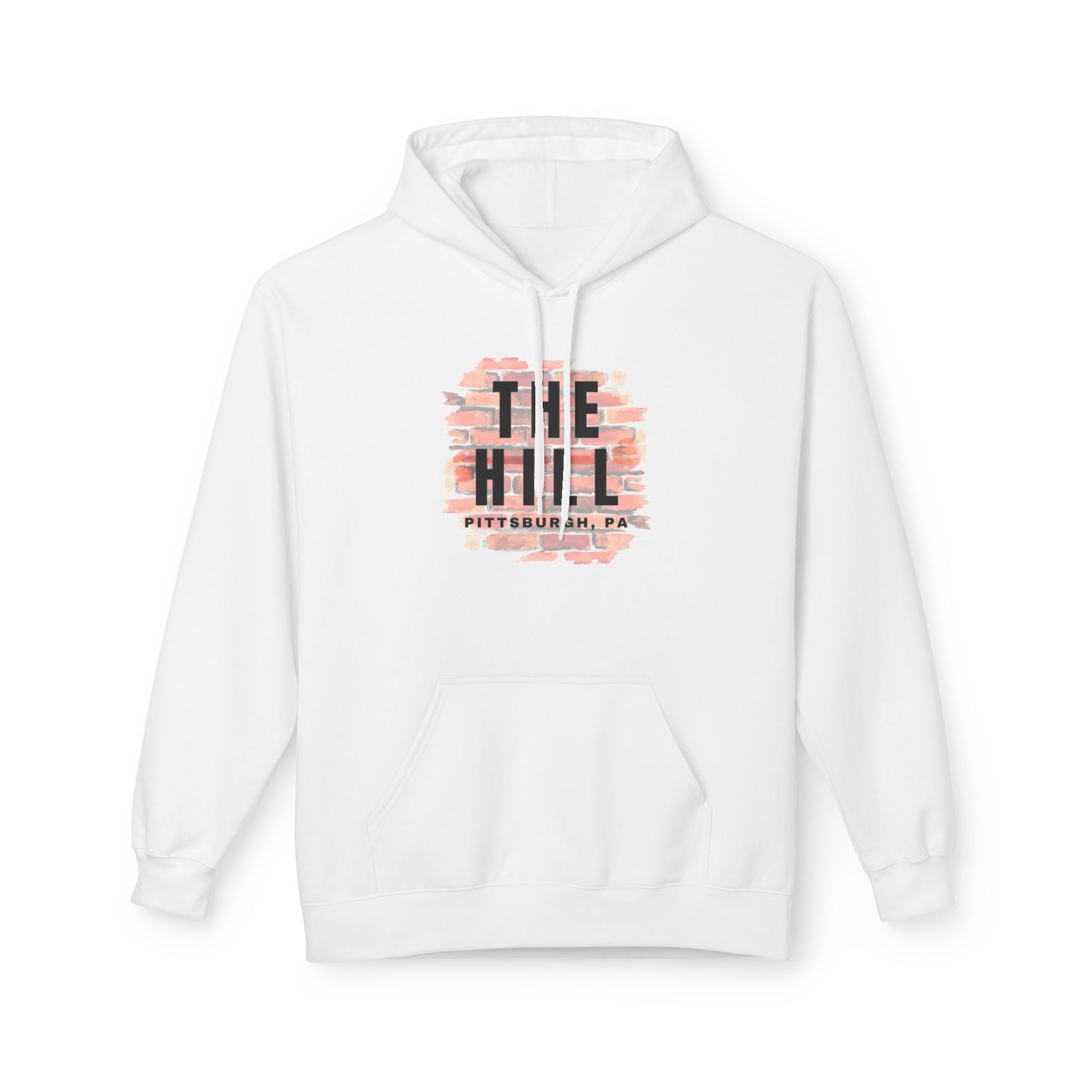 The Hill Brick Wall Hoodie – Retro 'Da Hill' Graphic Pullover
