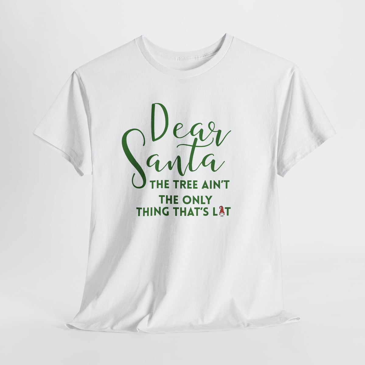 Dear Santa Christmas the Tree Ain't T-Shirt