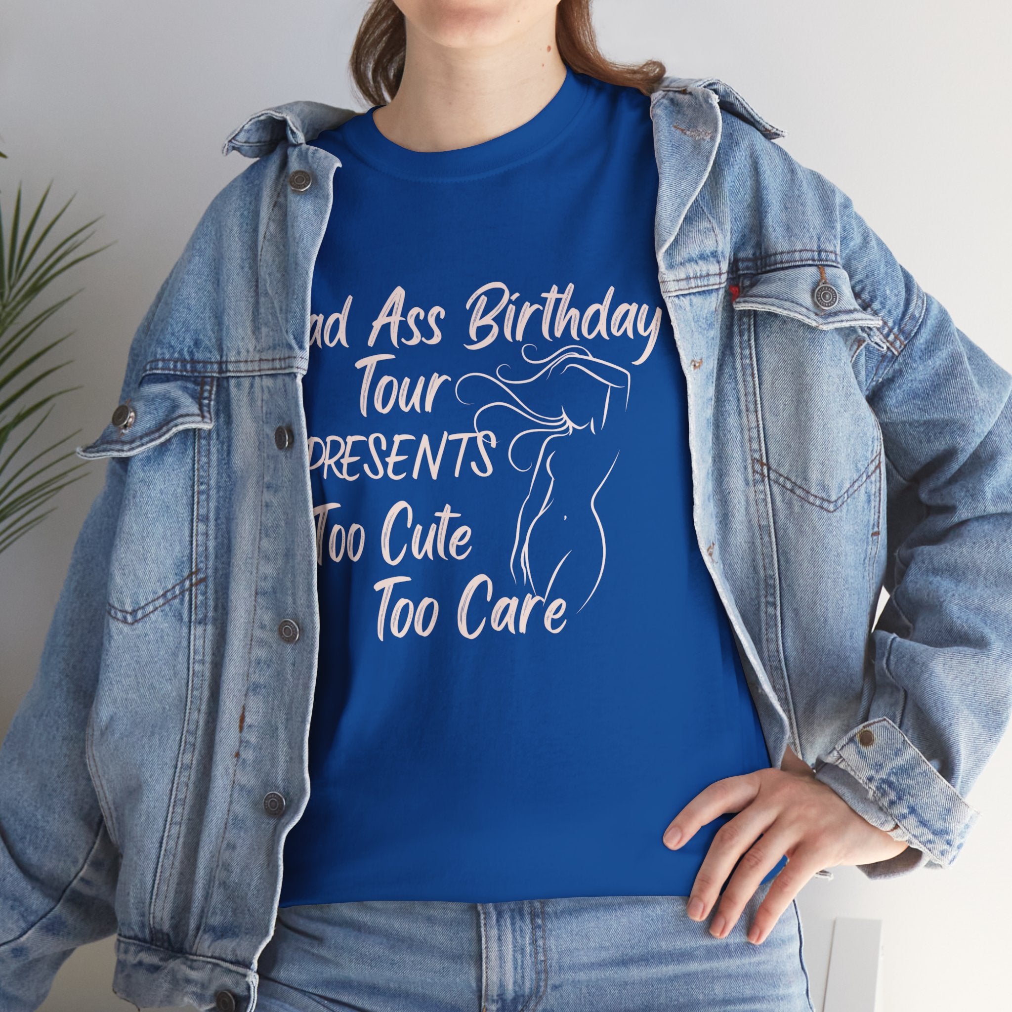 Birthday Tee — 'bad ass birthday tour' Graphic Shirt