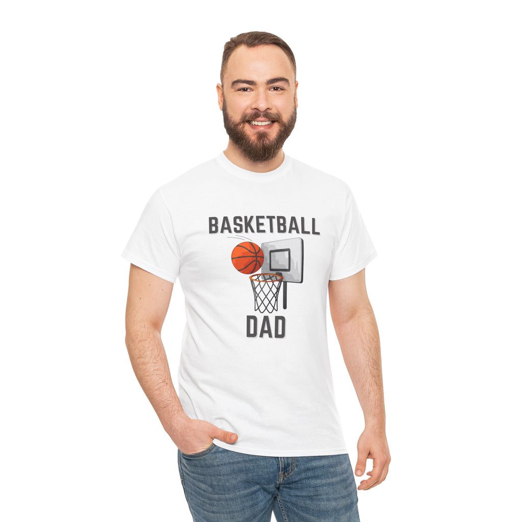 Basketball Dad T-Shirt — Dad Gift, Basketball Coach & Game Day Tee