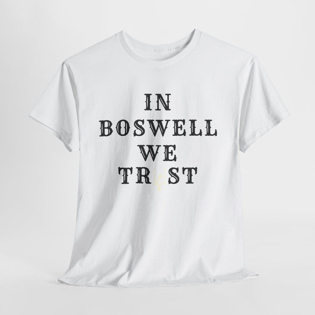 In Boswell We Trust Steeler Fan Graphic T-Shirt