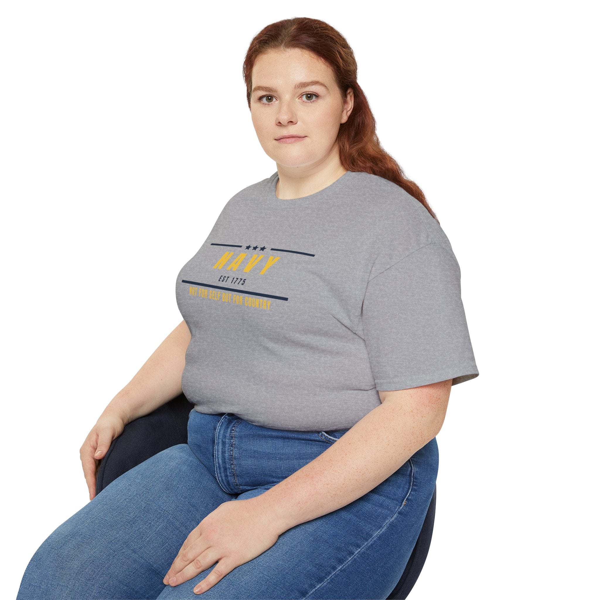 Navy Est. 1775 Military Graphic Tee — Veteran & Navy Support Shirt