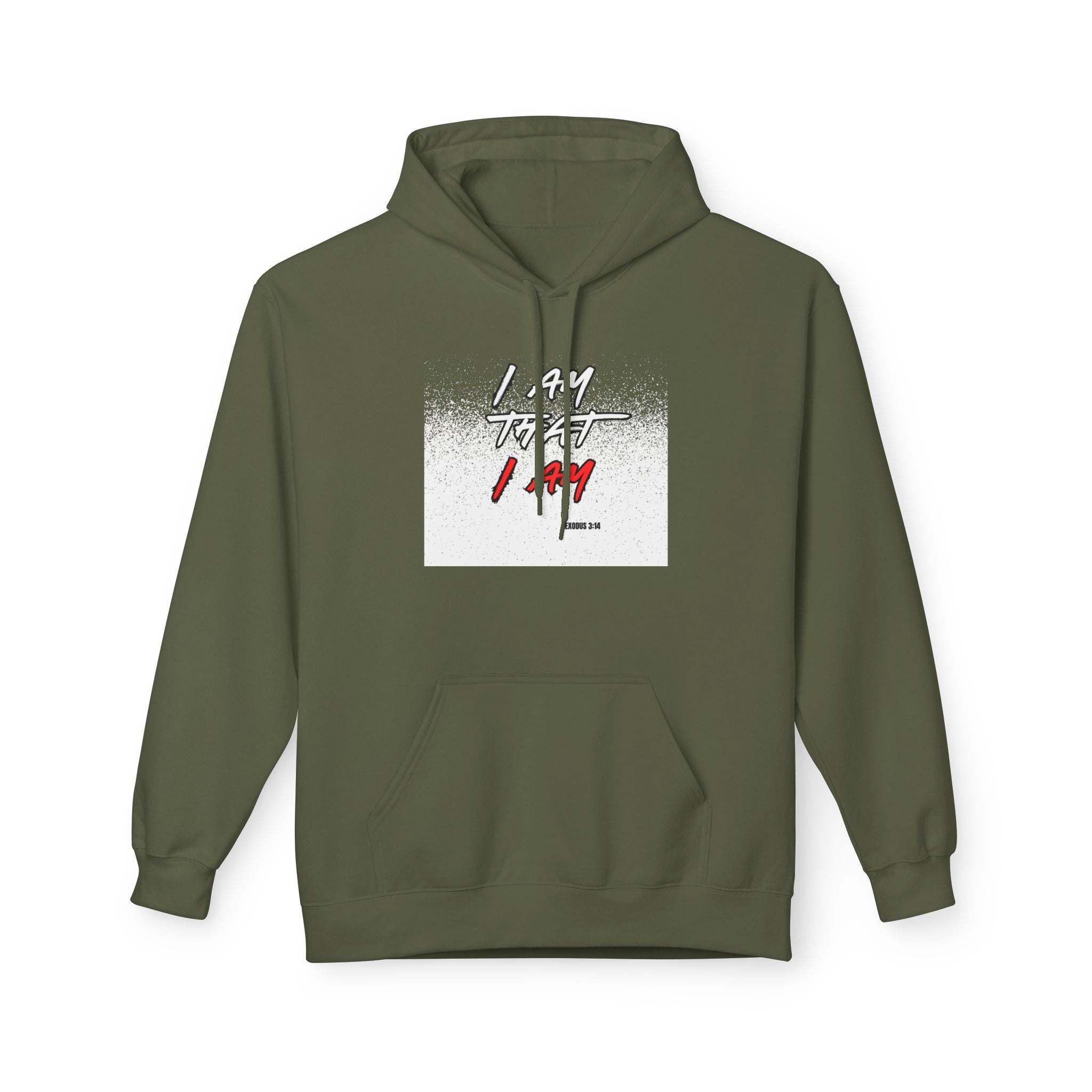 Hoodie — 'Lazy Today, Lady Tomorrow' Minimal Script Hoodie (White)