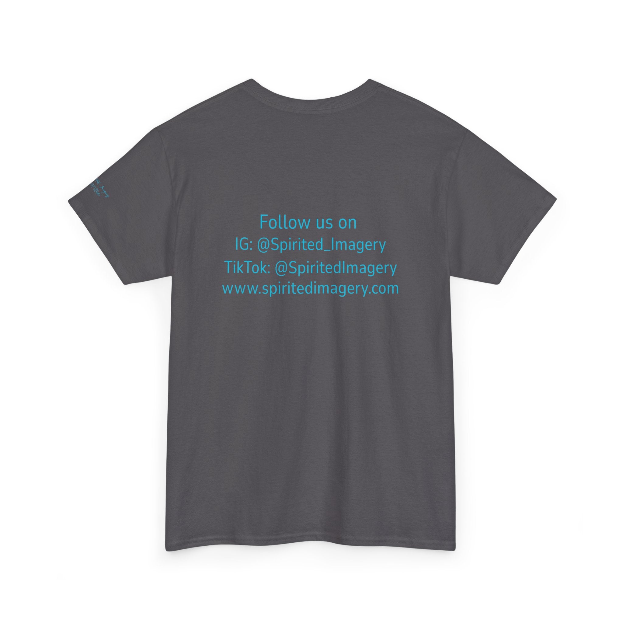 Spirited Imagery Logo Tee — Branded Graphic Cotton T-Shirt