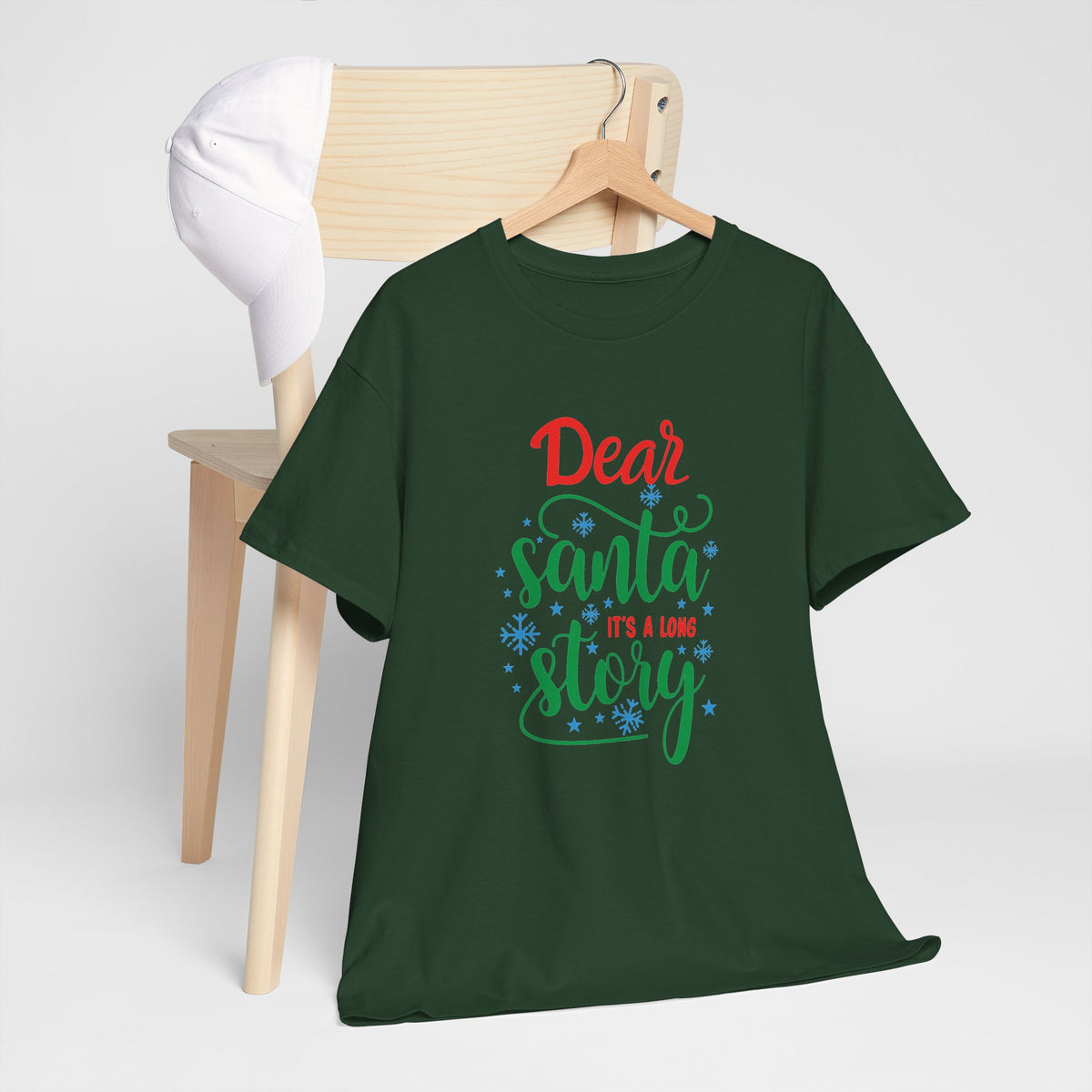 Dear Santa It’s a Long Story Christmas Tee
