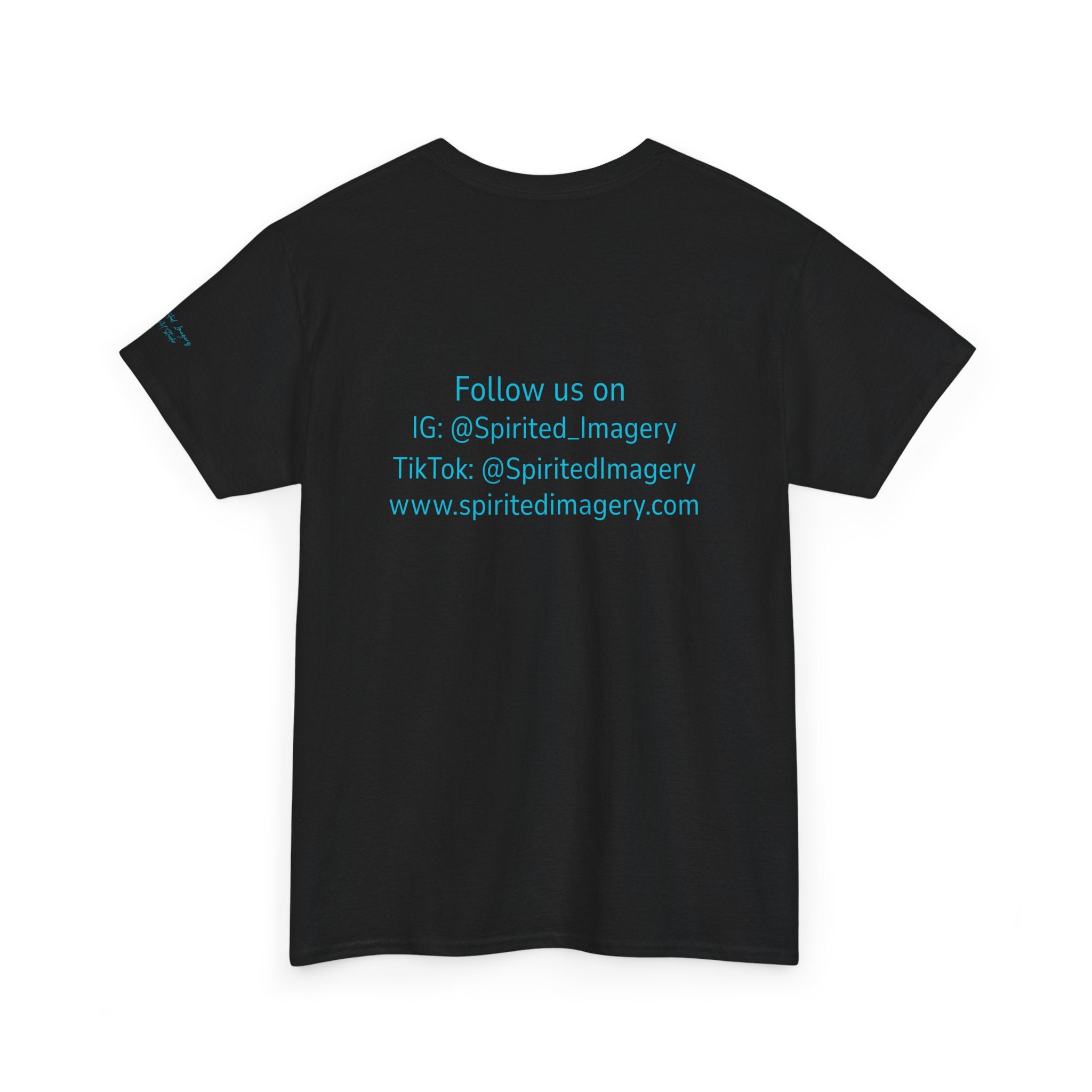 Spirited Imagery Logo Tee — Branded Graphic Cotton T-Shirt