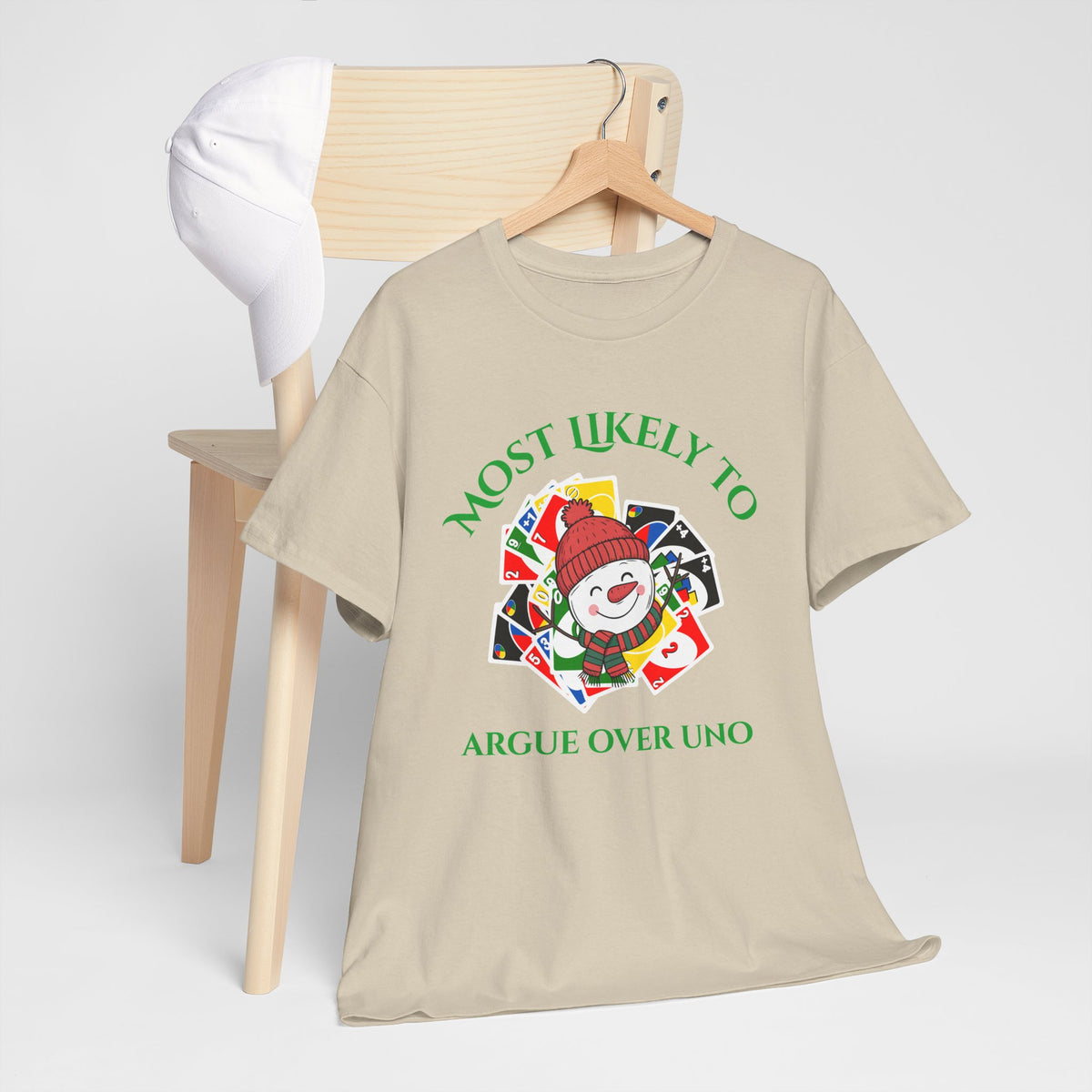 Most Likely to Argue Over Uno Christmas T-Shirt