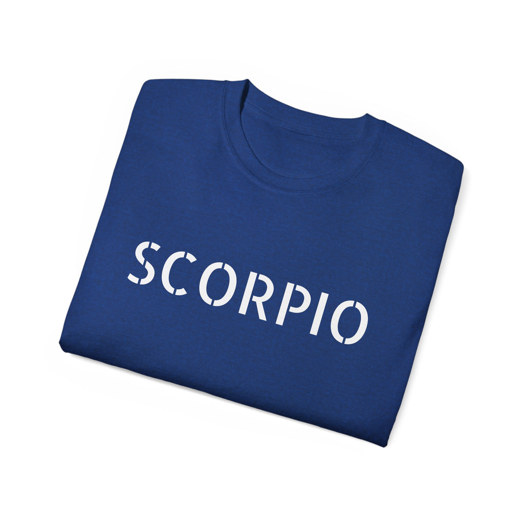 Scorpio Zodiac Unisex Tee - Ultra Cotton Astrology Shirt