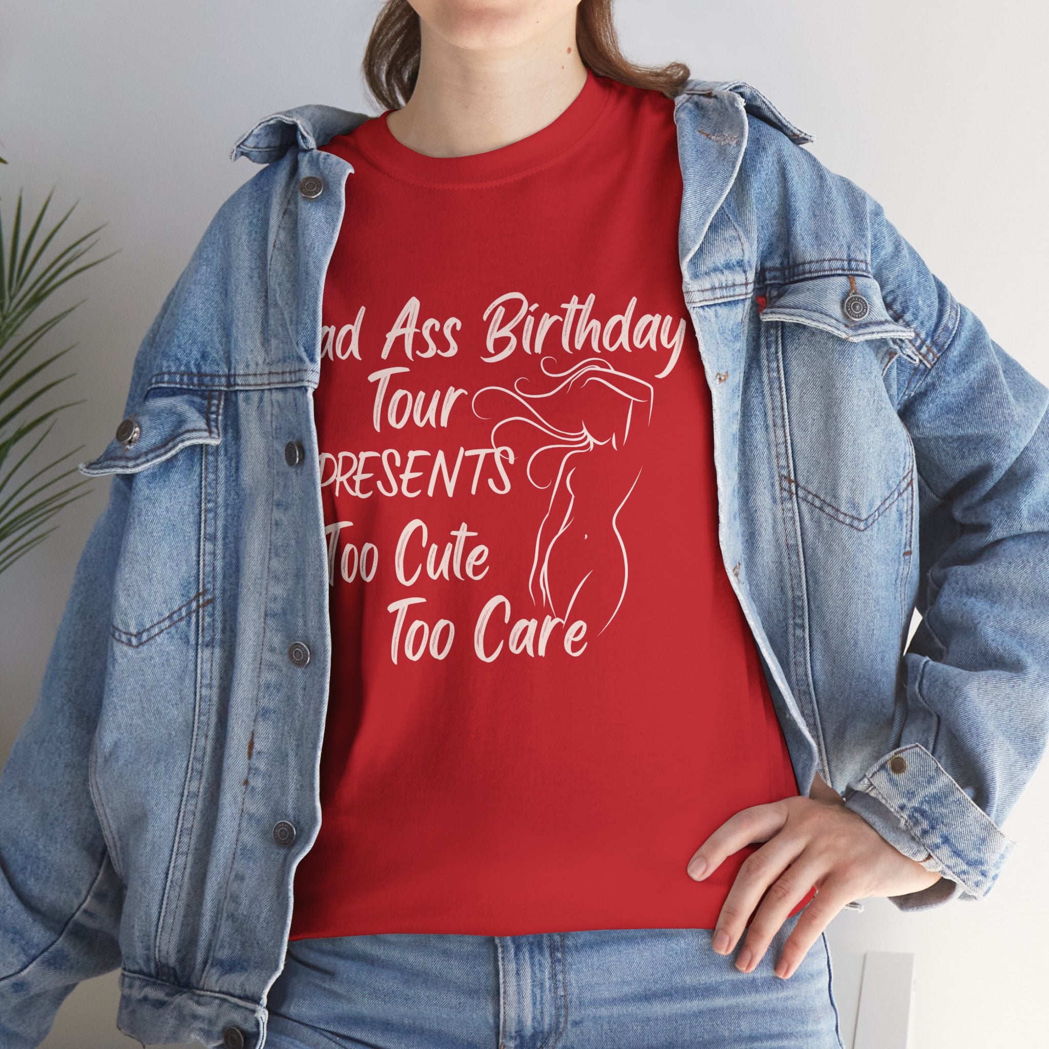 Birthday Tee — 'bad ass birthday tour' Graphic Shirt