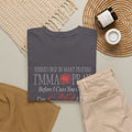 Fun Graphic Tee — "I’mma Pray Before I Cuss You Out" Inspirational Christian T-Shirt