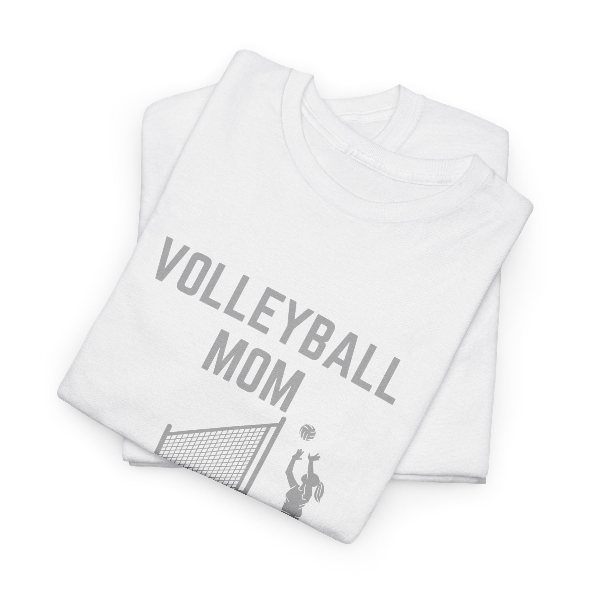 Volleyball Mom T-Shirt — Graphic Volleyball Mom Tee for Game Day