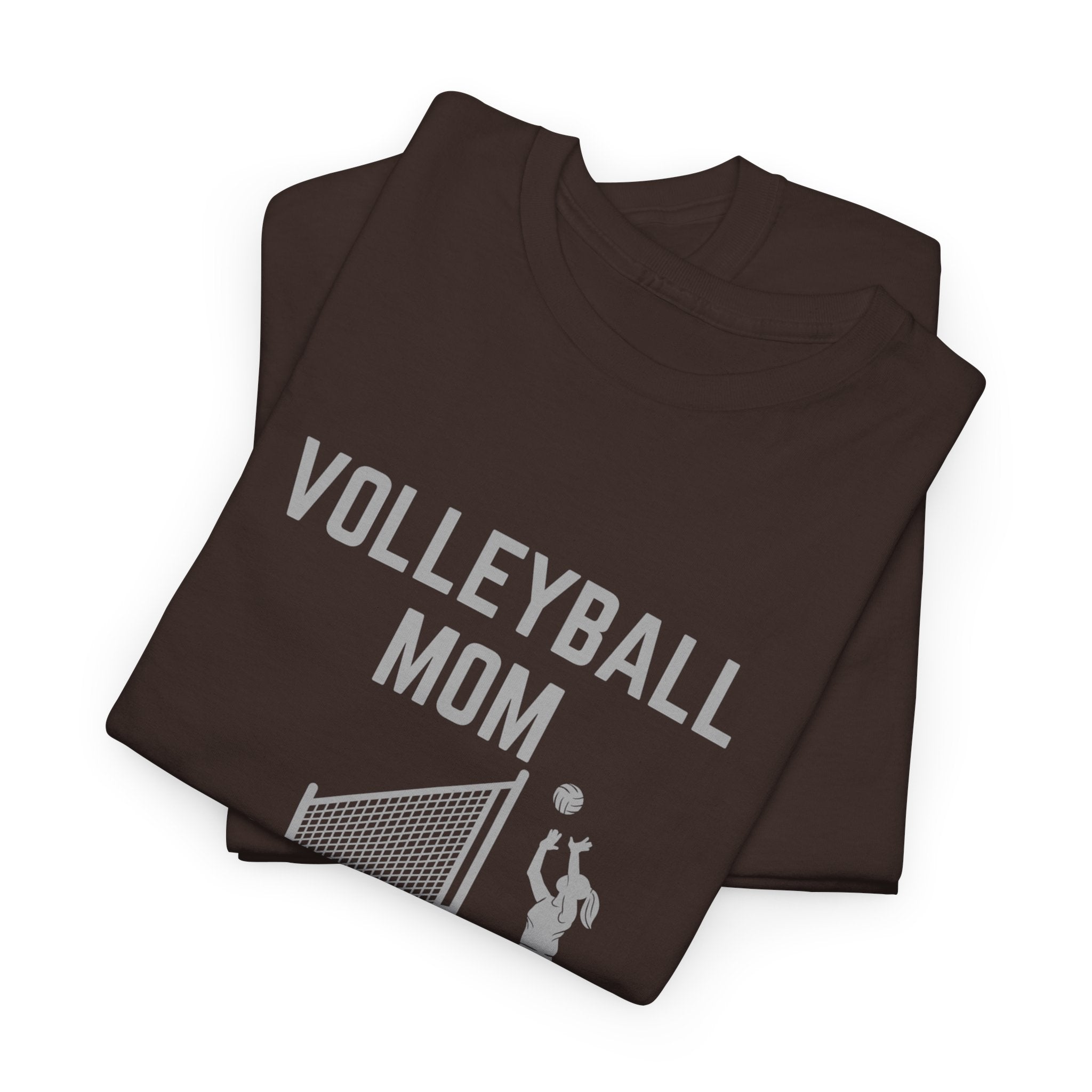 Volleyball Mom T-Shirt — Graphic Volleyball Mom Tee for Game Day