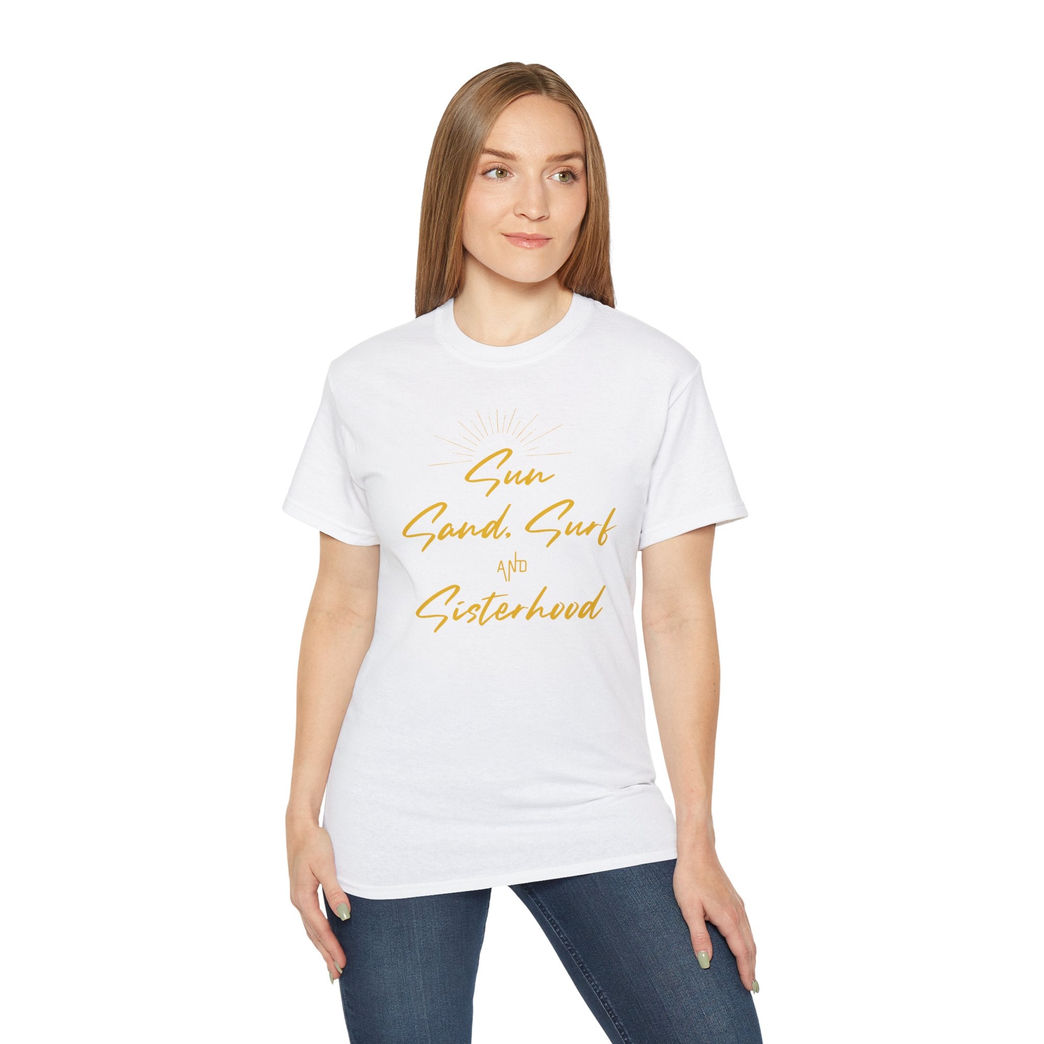Sun, Sand, Surf and Sisterhood Tee