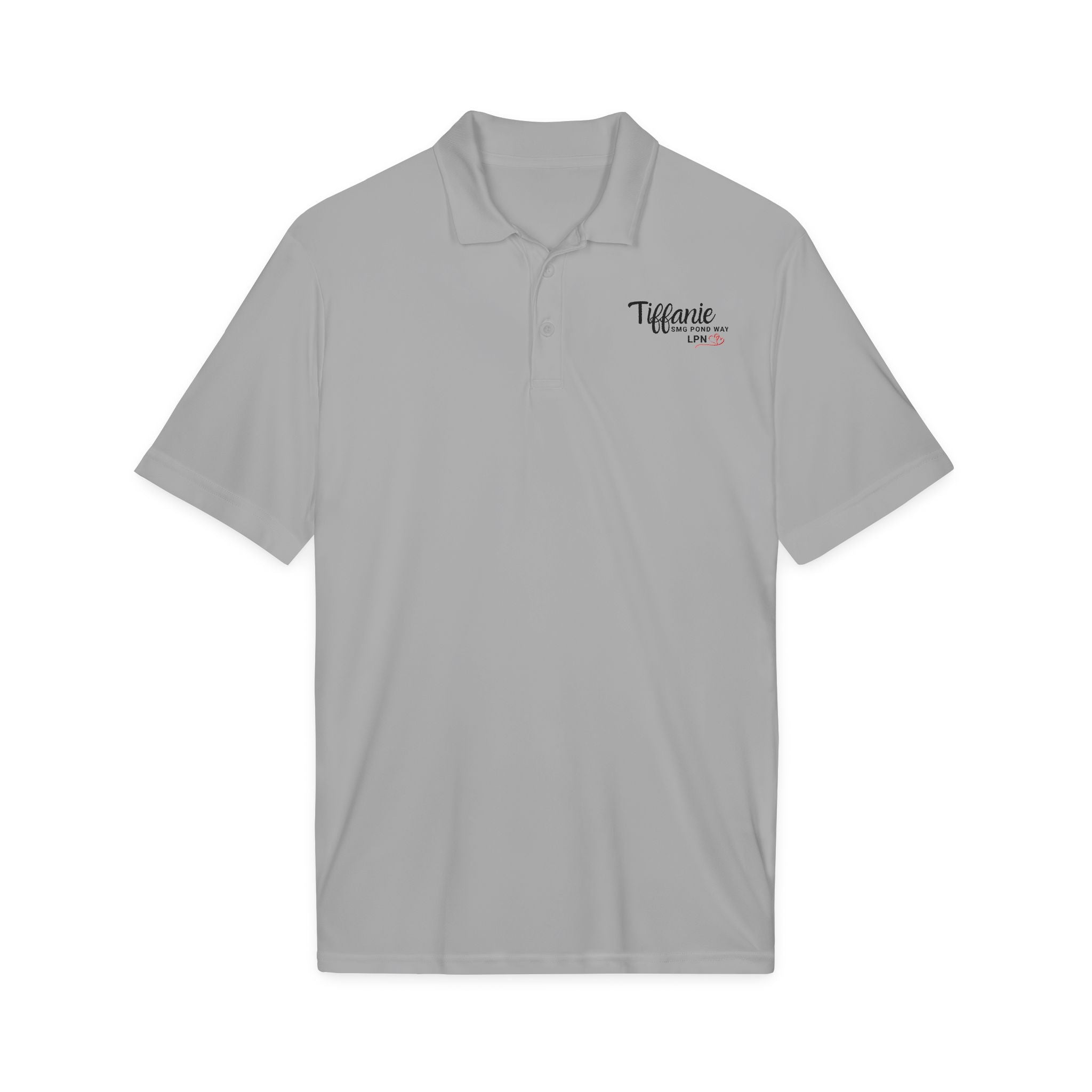 Tiffanie Logo with a Heart Work Polo